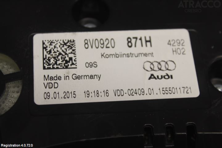 Audi A3/S3 8V 13-20 Stereo Radio Med Cd