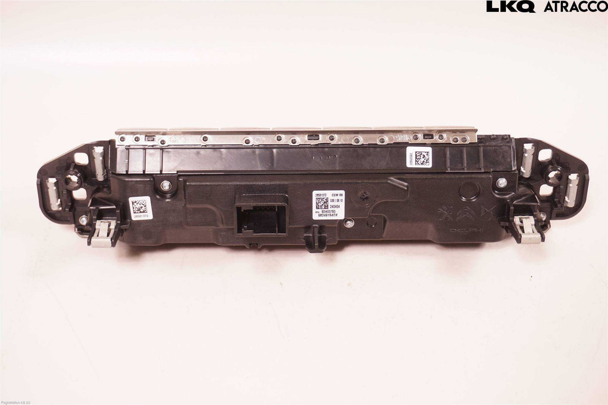 Peugeot 5008 17-24 Varme Ac Betjening-Display