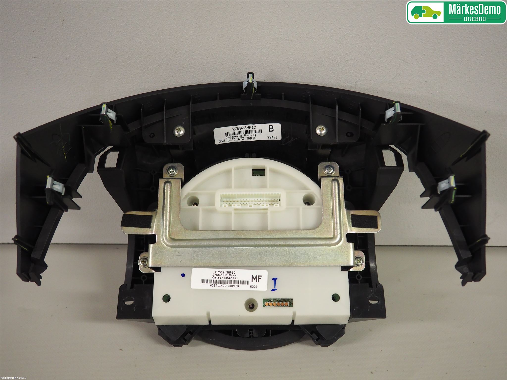 Nissan MICRA 11-16 Varme Ac Betjening-Display