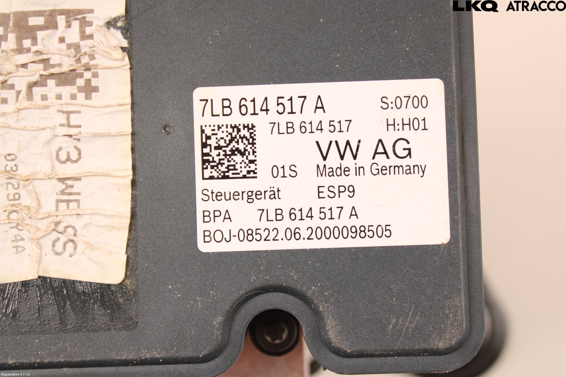 Volkswagen VW TRANSP/CARAVELLE (T6) 16-22 Abs Hydraulikkaggregat