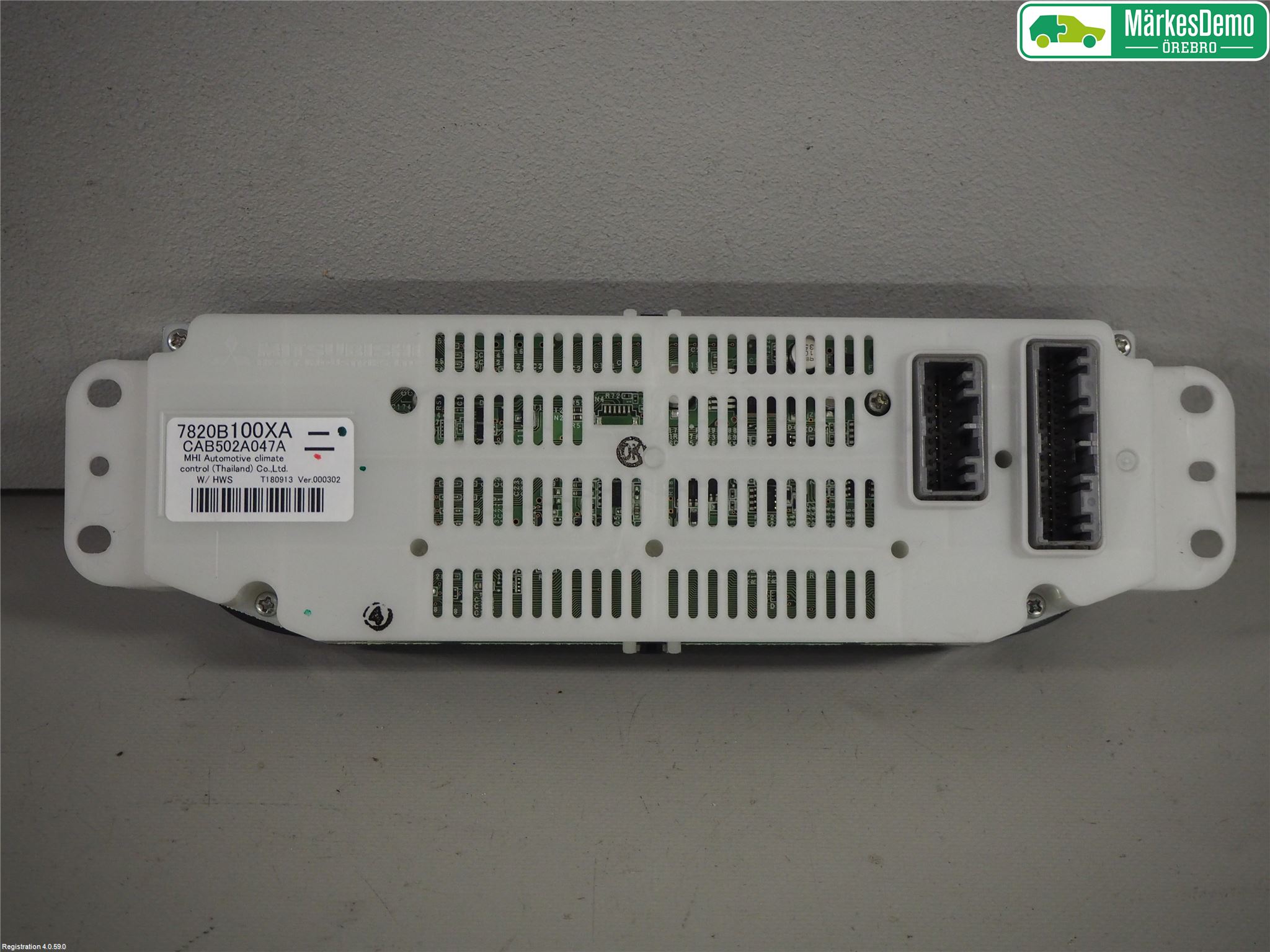Mitsubishi OUTLANDER 13-21 Varme Ac Betjening-Display