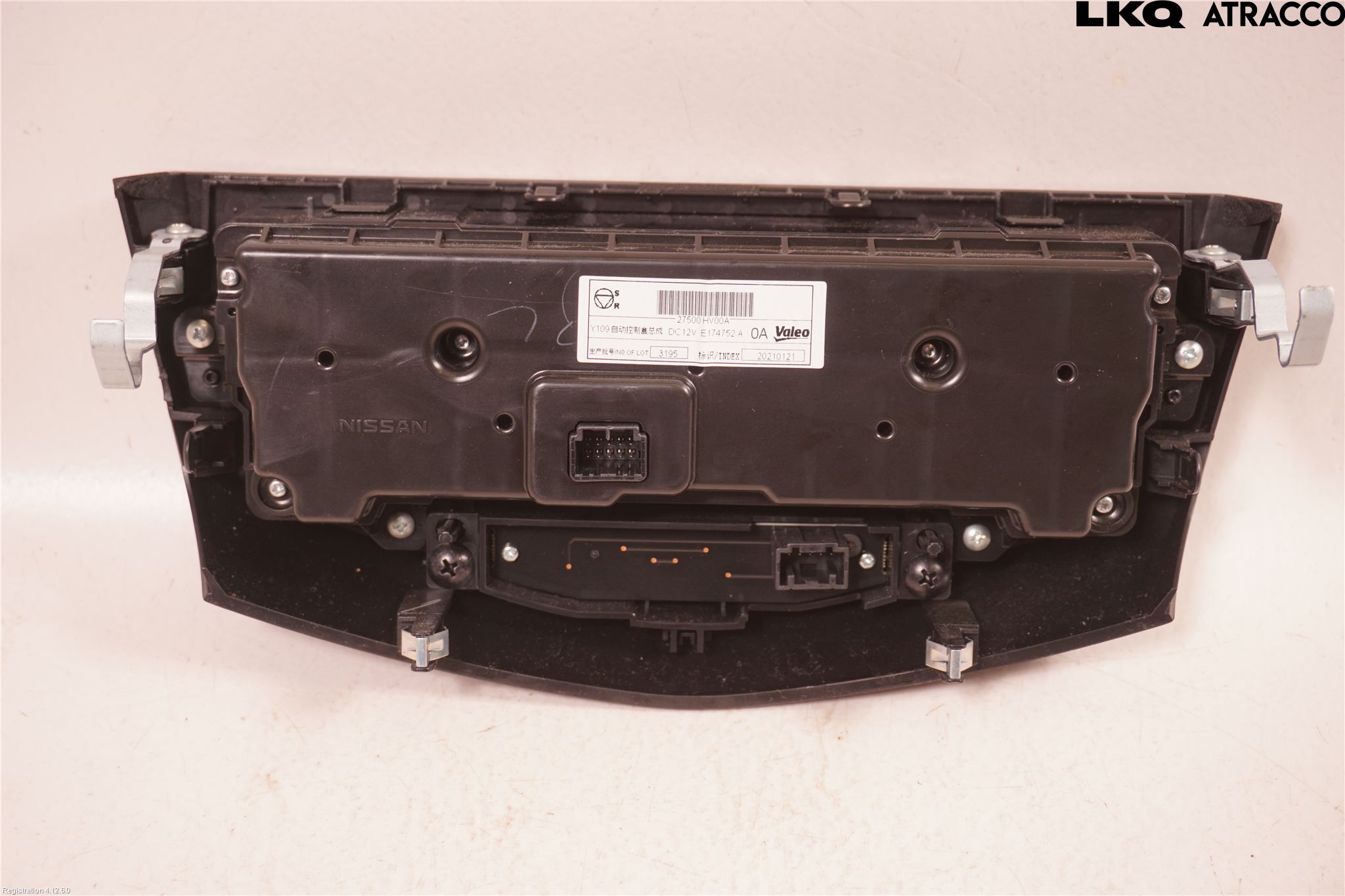 Nissan QASHQAI 17-21 Varme Ac Betjening-Display