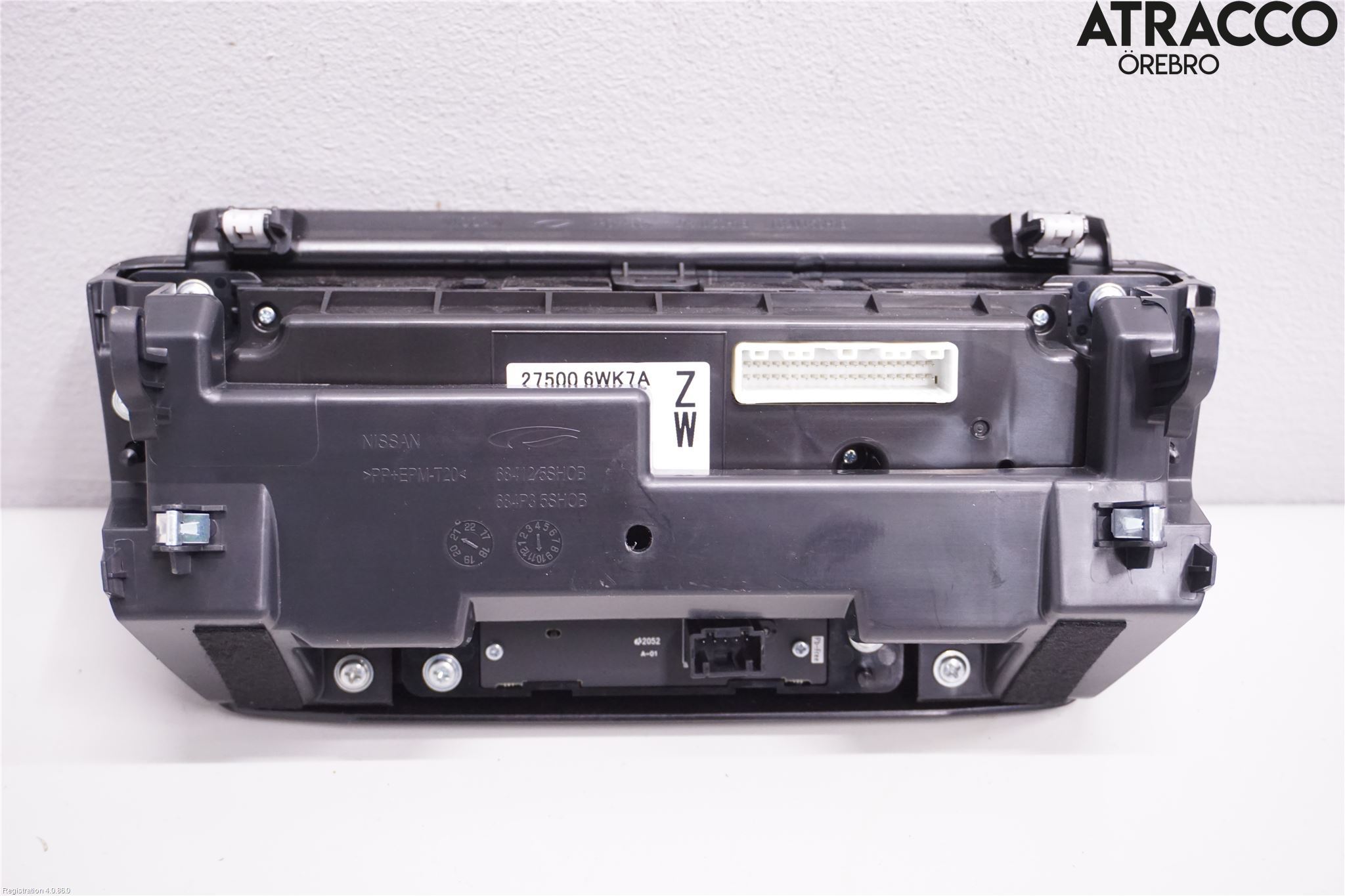 Nissan LEAF 18- Varme Ac Betjening-Display