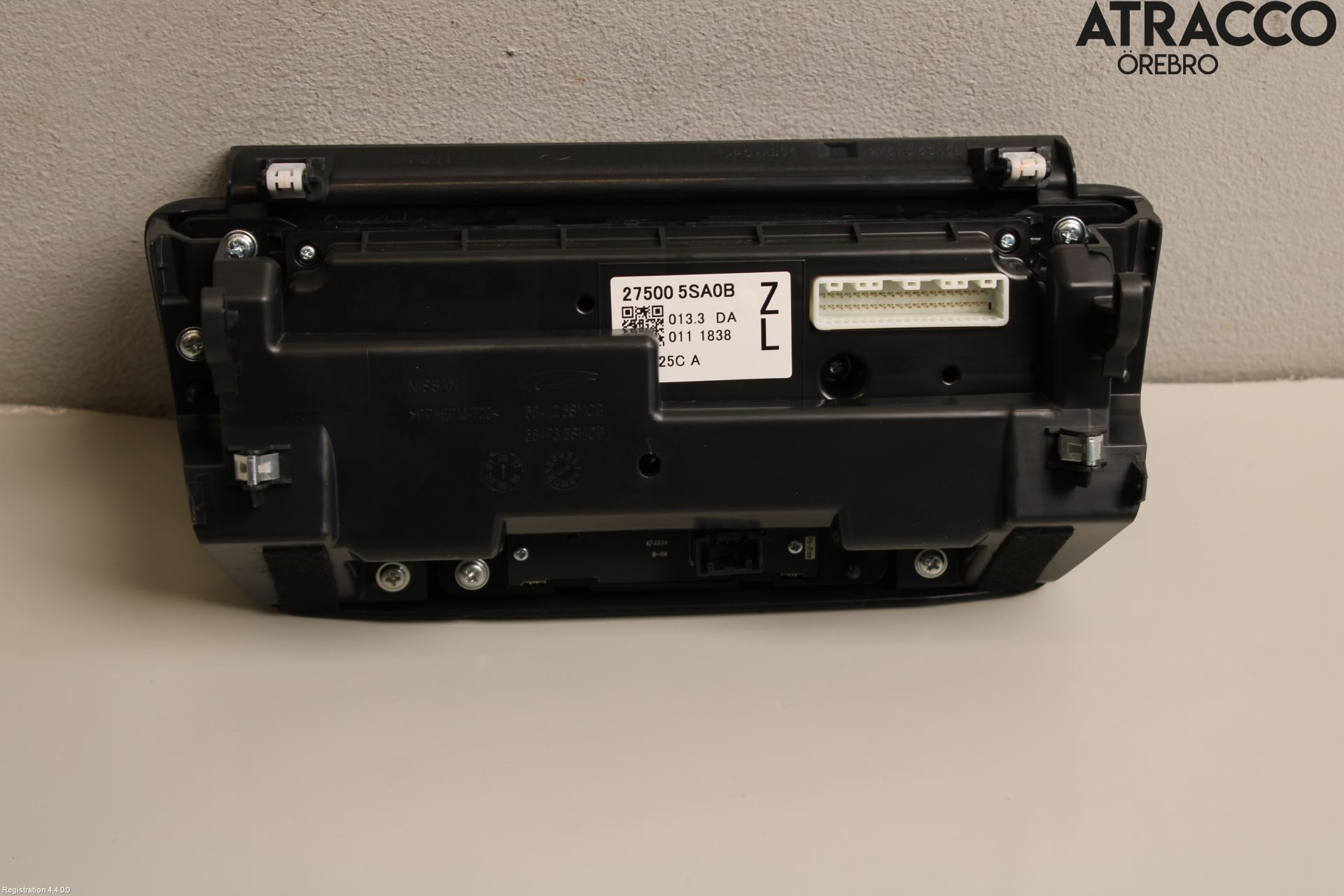 Nissan LEAF 18- Varme Ac Betjening-Display