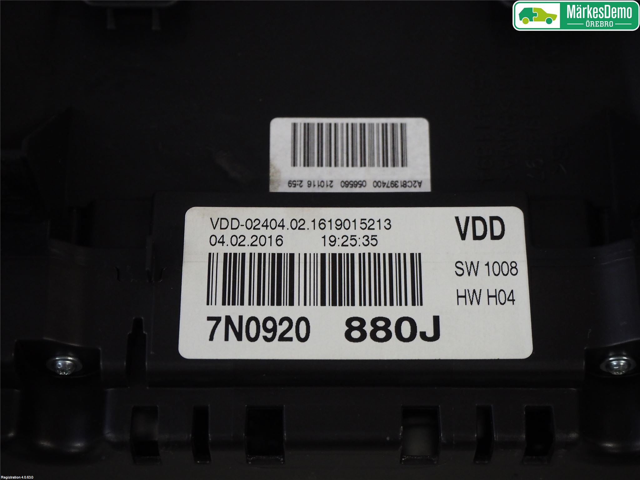 Volkswagen VW SHARAN 11- Instr Kombinert