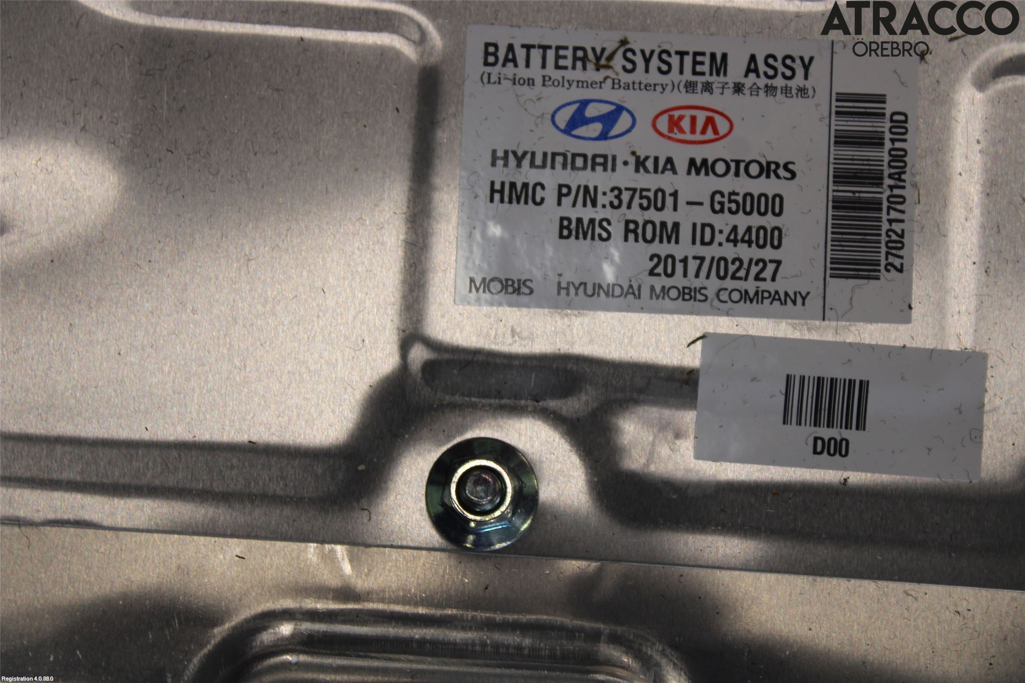 Kia NIRO (DE) 17-22 Hybrid Batteri