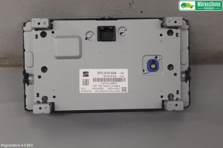 Seat LEON 13-20 Instr Skjerm Dvd-Gps-Ac-Tlf