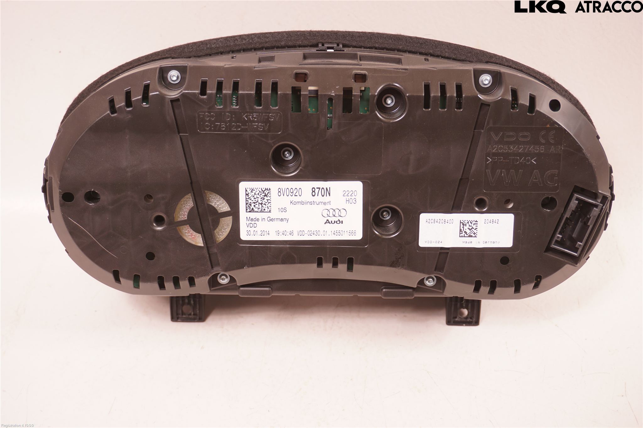 Audi A3/S3 8V 13-20 Instr Kombinert