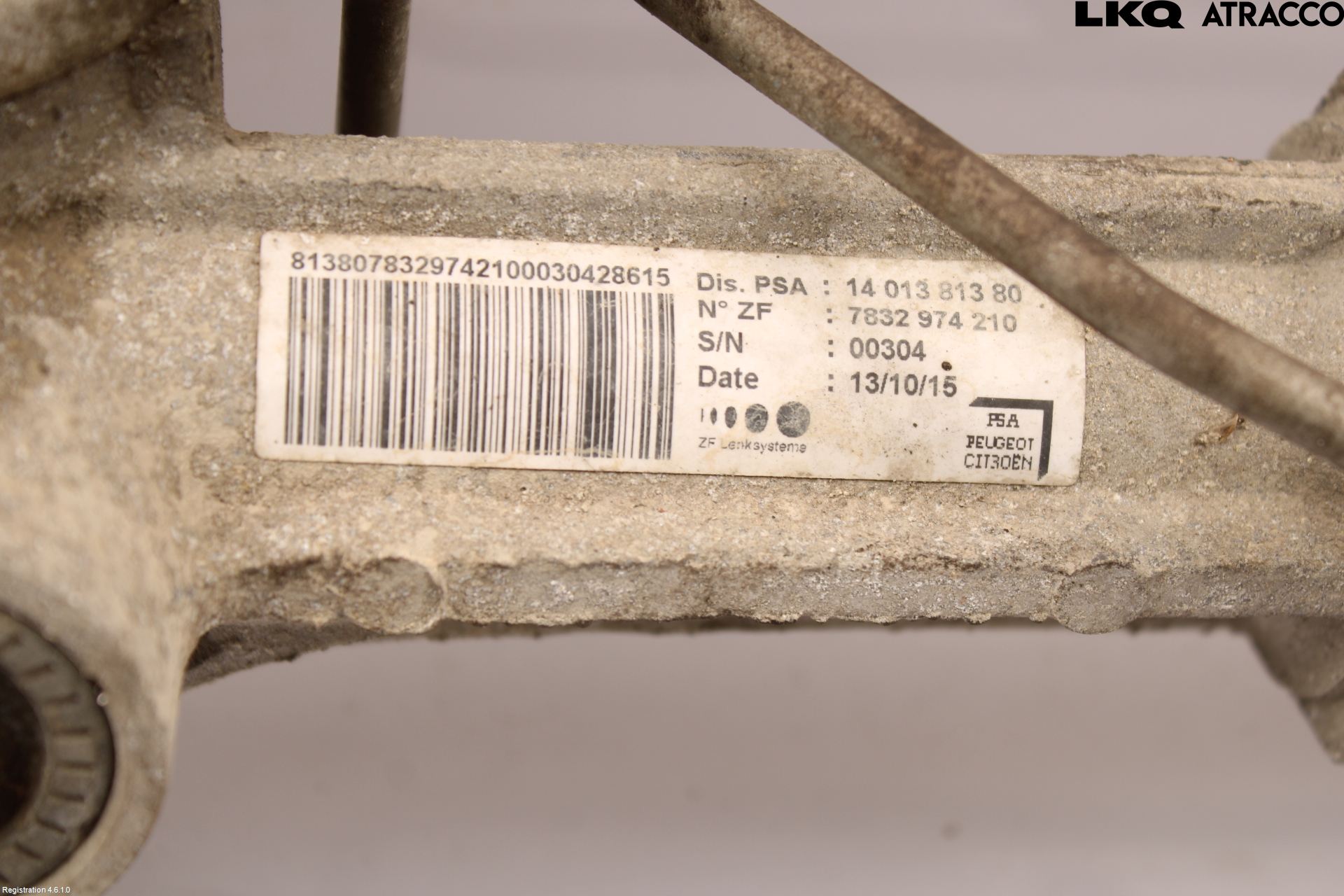Peugeot EXPERT 15-16 Servo Snekke - Tannstang