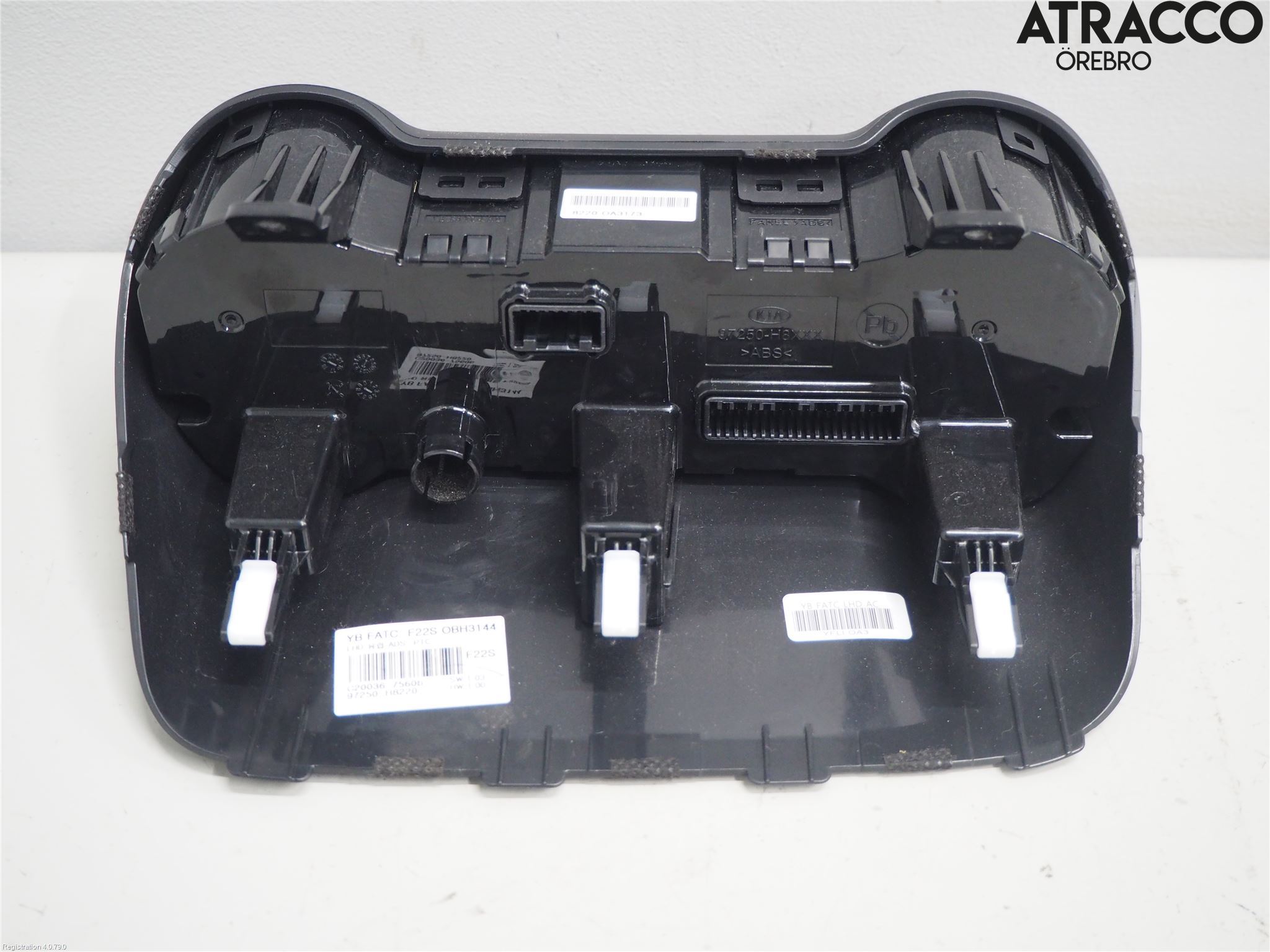 Kia RIO 17- Varme Ac Betjening-Display