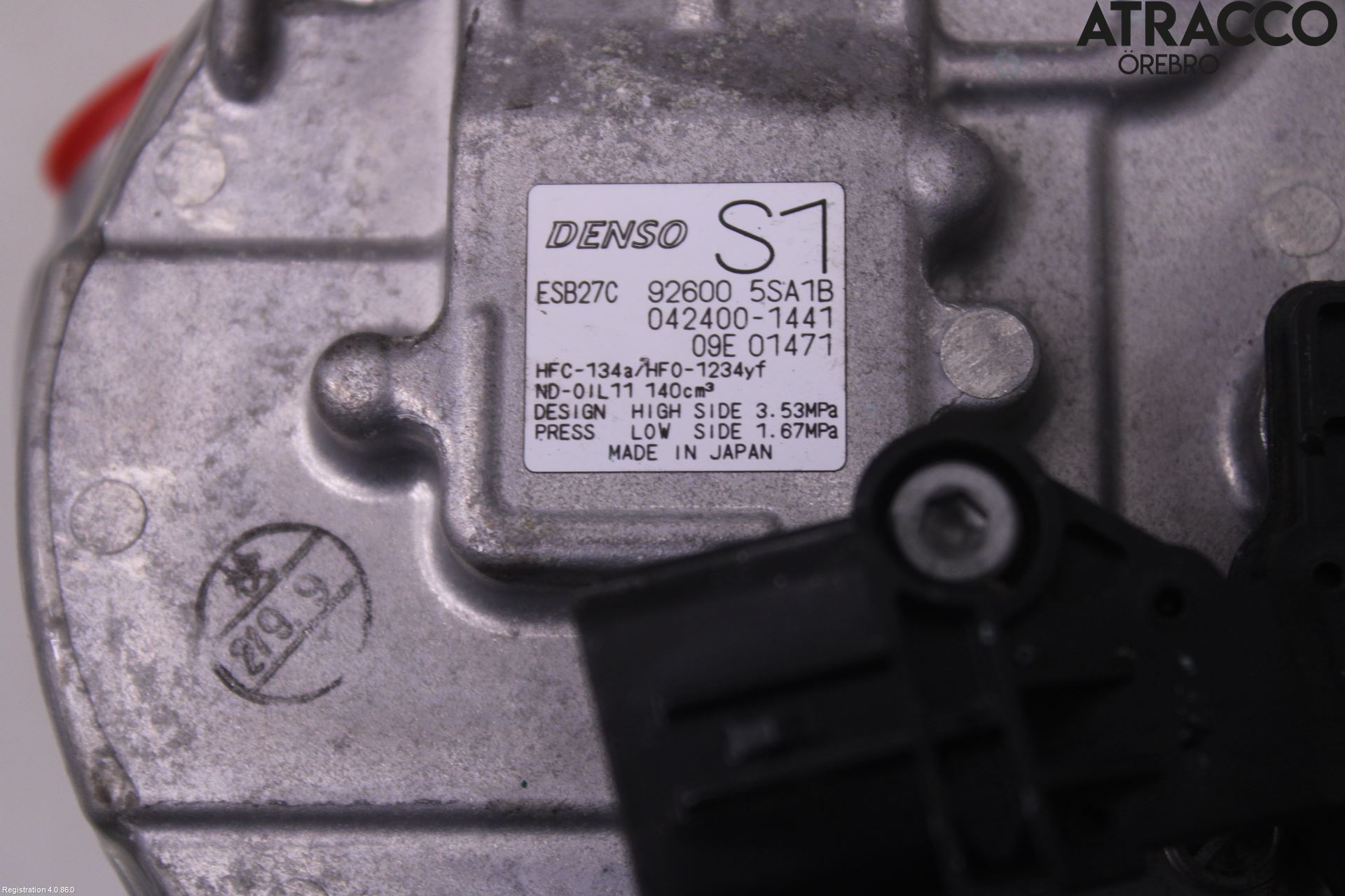 Nissan LEAF 18- Varme Ac Kompressor