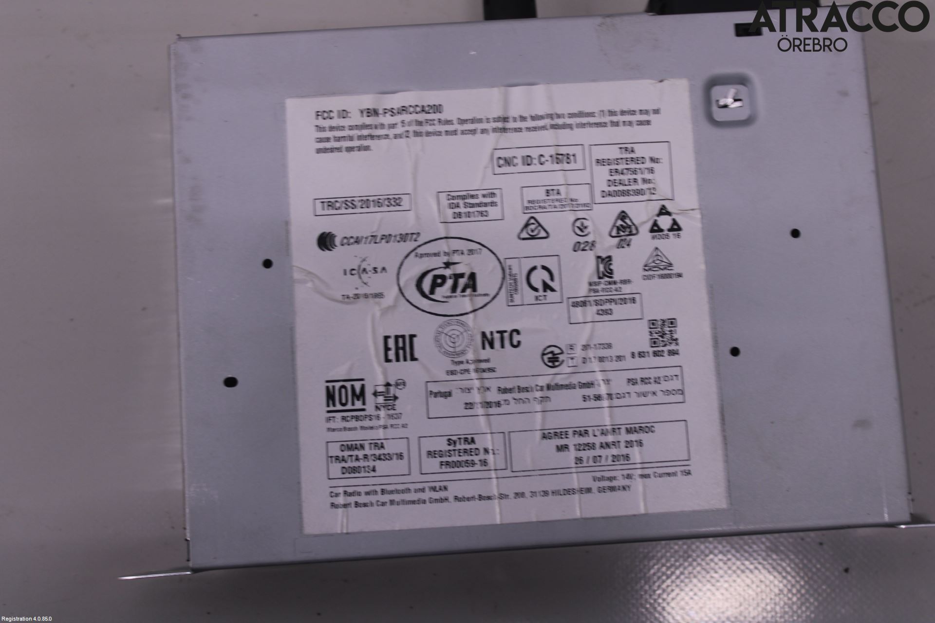 Citroen C4 II 11-18 Stereo Radio