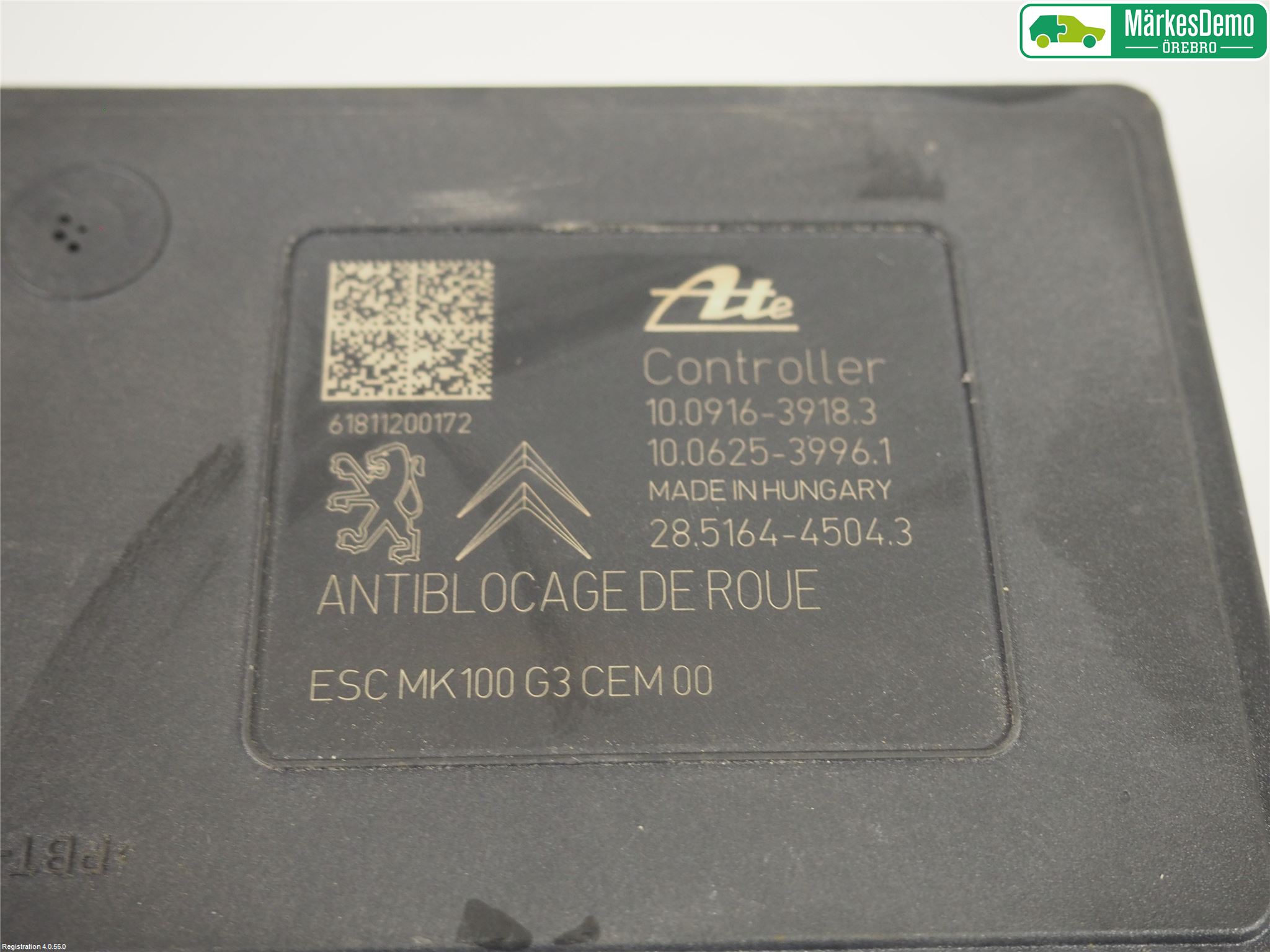 Peugeot PEUGOT 208 16-19 Abs Hydraulikkaggregat