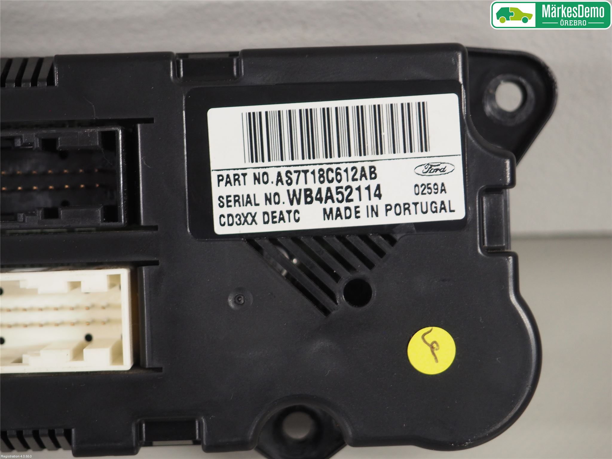 Ford MONDEO 07-15 Varme Ac Betjening-Display
