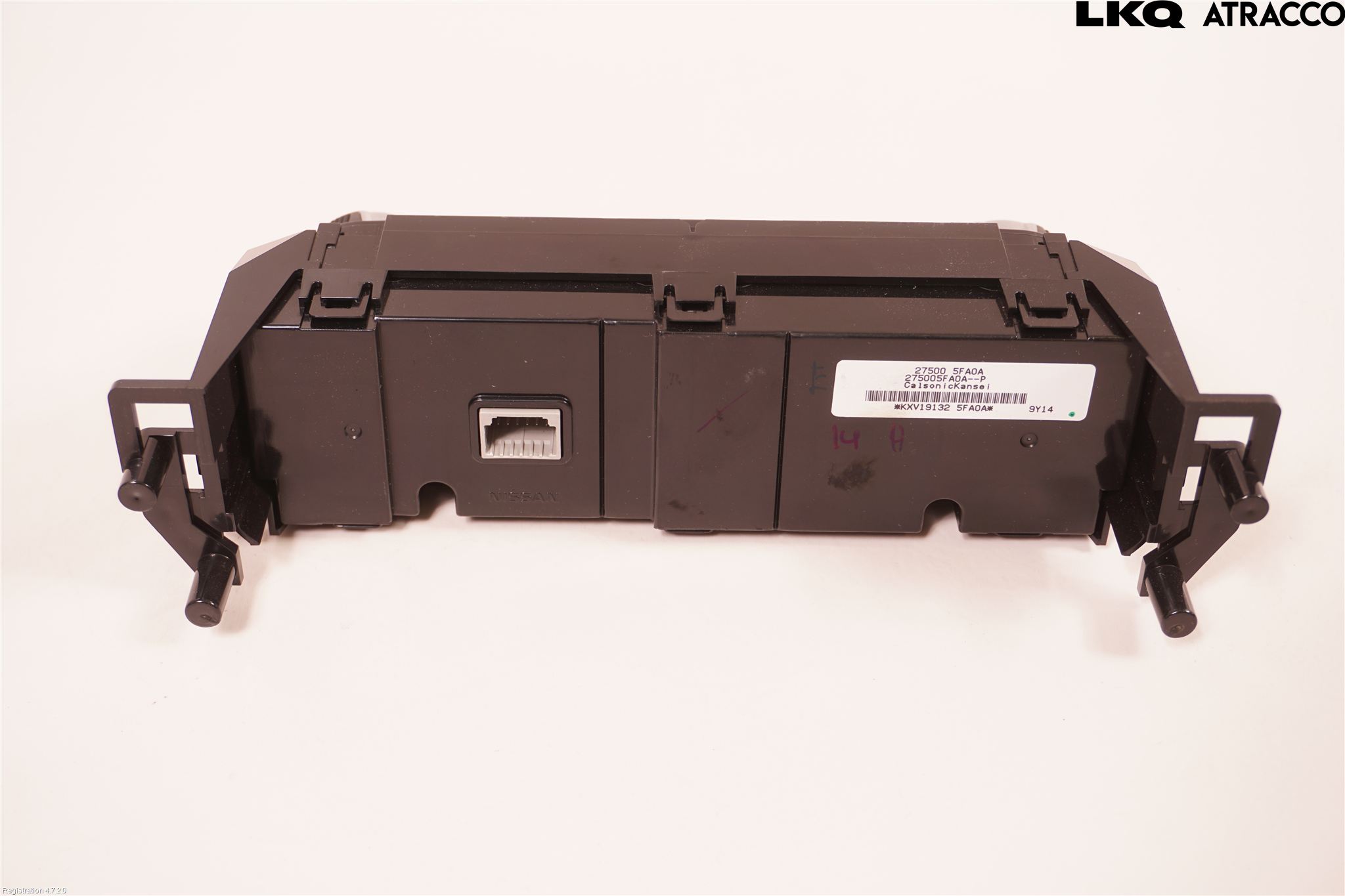 Nissan JUKE 20- Varme Ac Betjening-Display