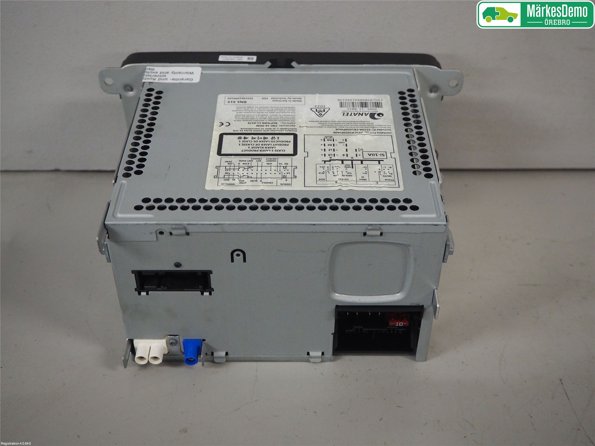 Skoda OCTAVIA (1Z) 05-13 Stereo Radio Med Cd