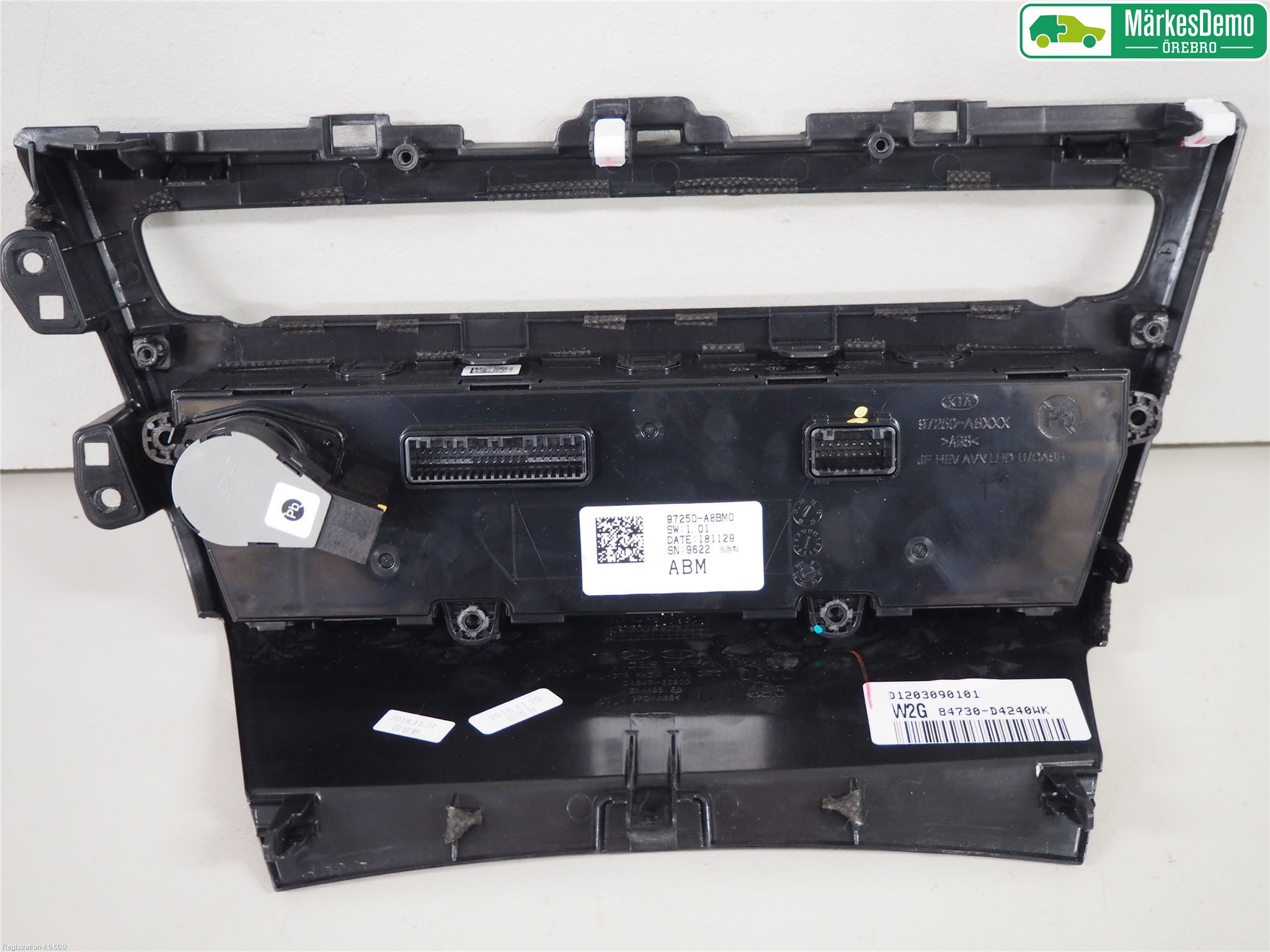 Kia OPTIMA 16-20 Varme Ac Betjening-Display