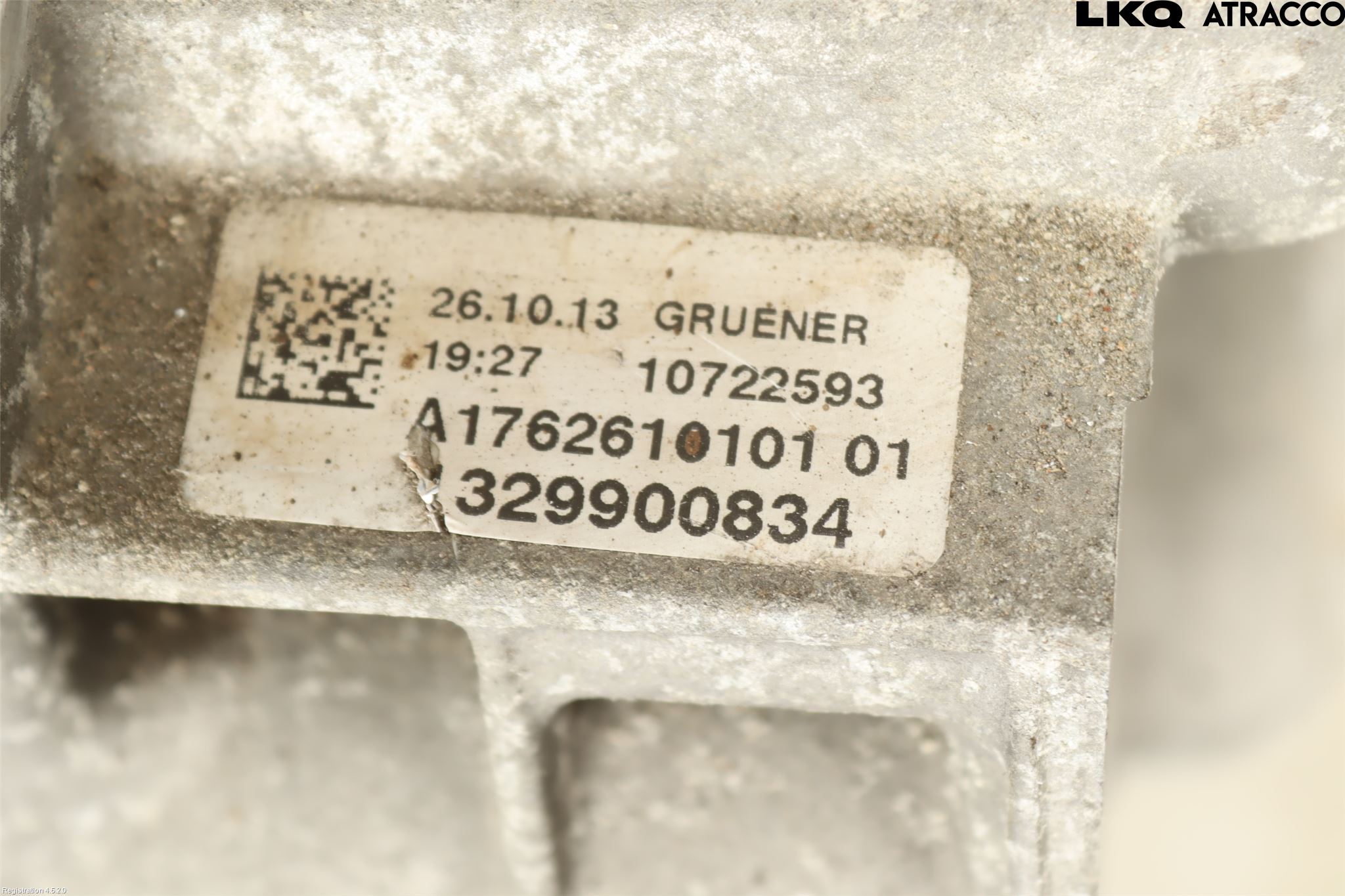 Mercedes-Benz MB A-KLASS (W176) 13-18 Gearkasse 6 Trinn