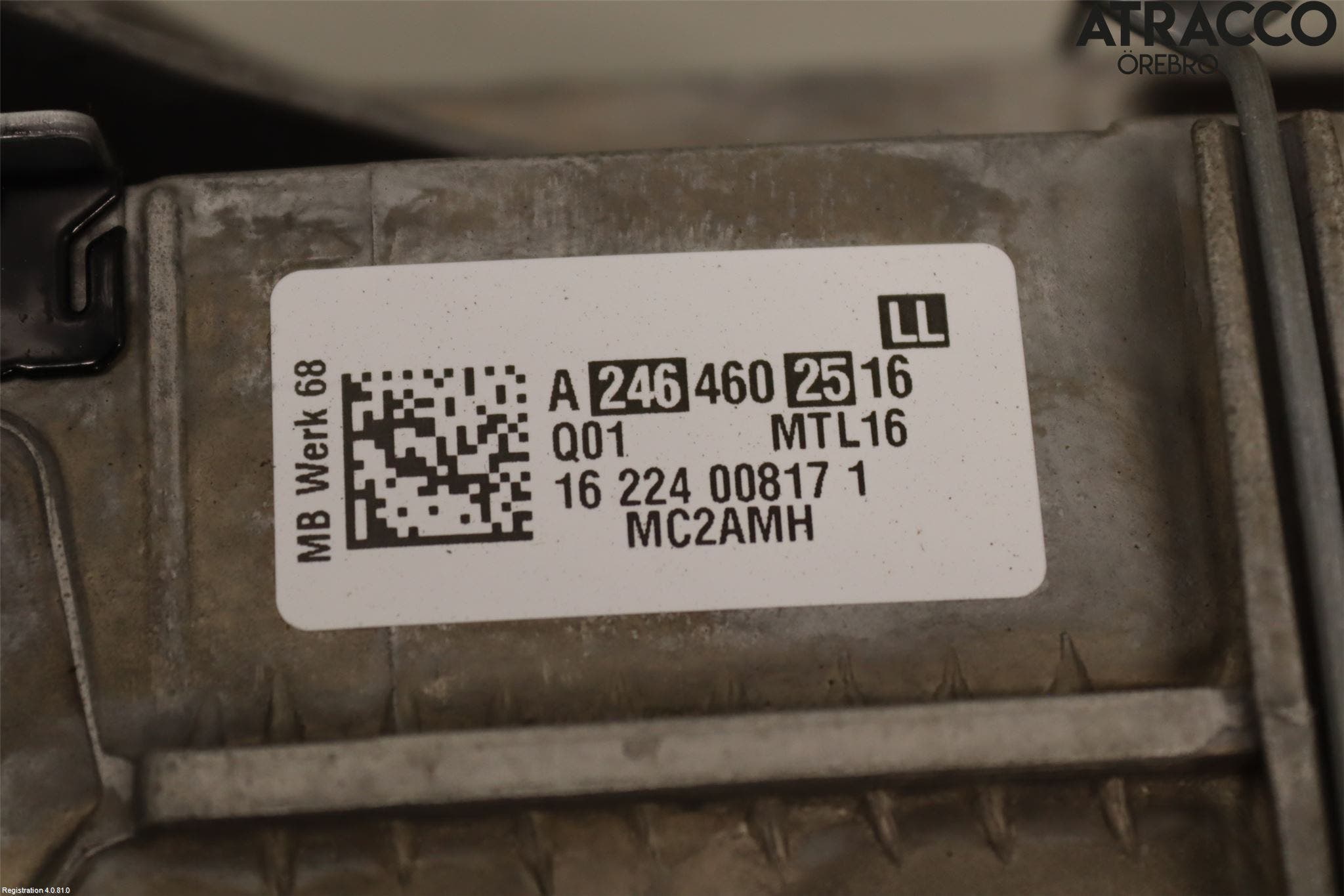 Mercedes-Benz MB GLA-KLASS (X156) 13-20 Rattakselaggregat Justerbart