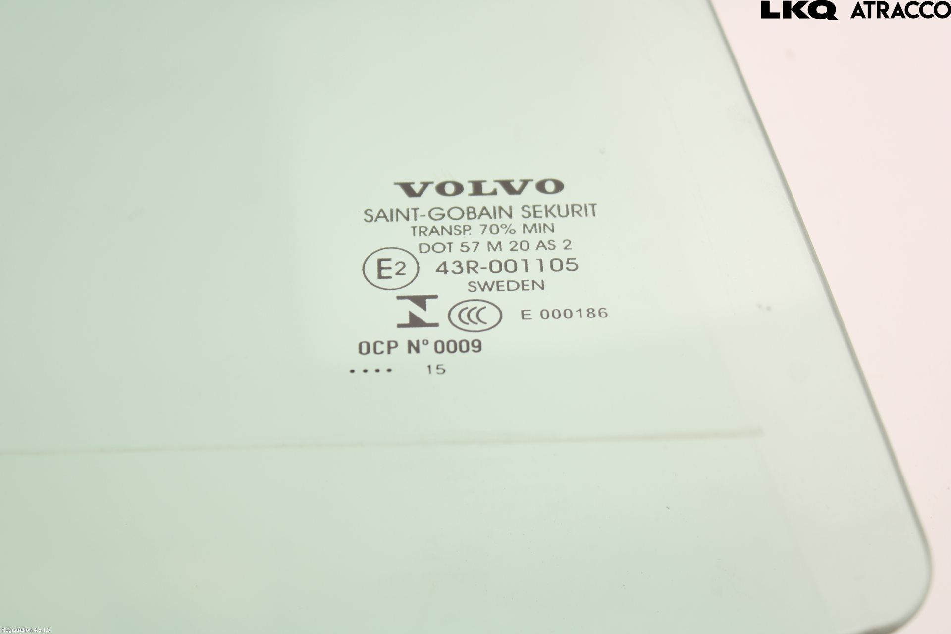 Volvo V70 14-16 Dørrute Bak Høyre 4Dørs