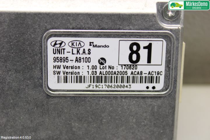 Kia OPTIMA 16-20 Sensor Kollisjonsbeskyttelse