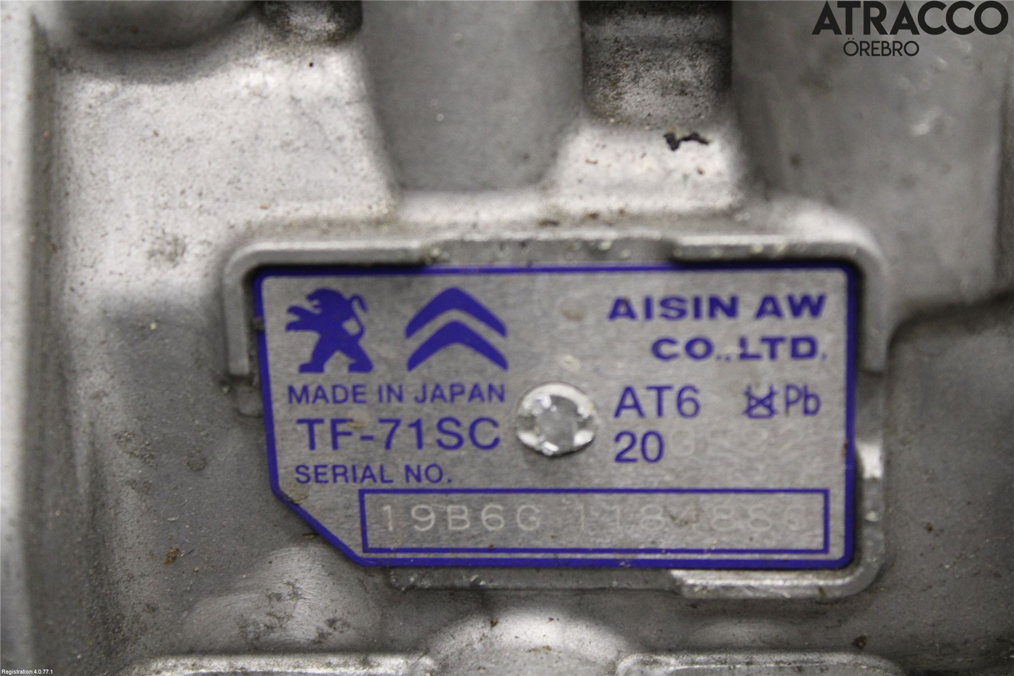 Peugeot 2008 13-20 Gearkasse Automat