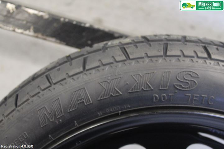 Kia PICANTO 12-17 Hjul Reservehjul Minitype