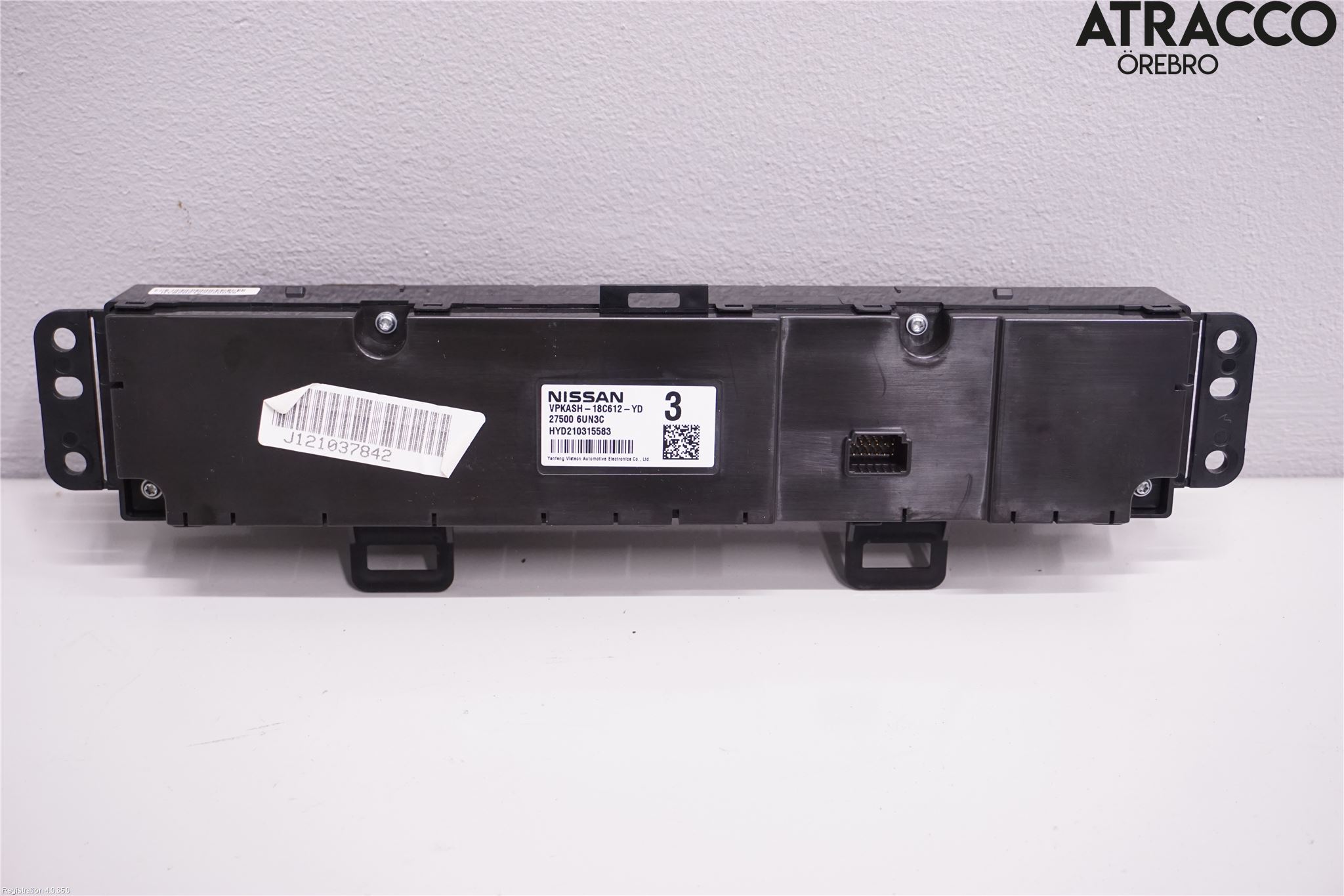 Nissan QASHQAI 21- Varme Ac Betjening-Display