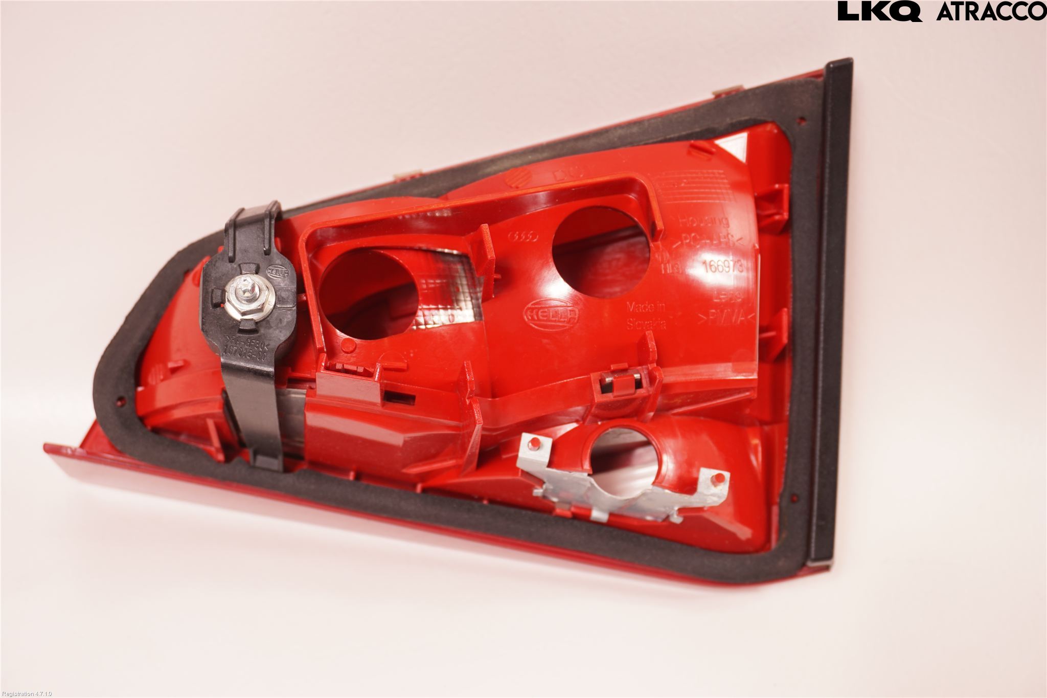 Audi A4/S4 08-11 Baklykt Venstre  På Luke(Indre