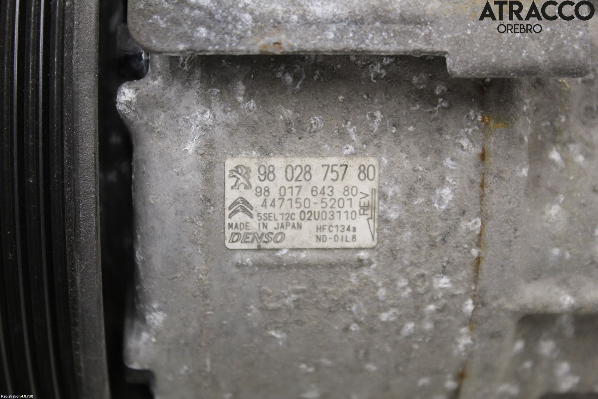 Peugeot PARTNER 16-18 Varme Ac Kompressor