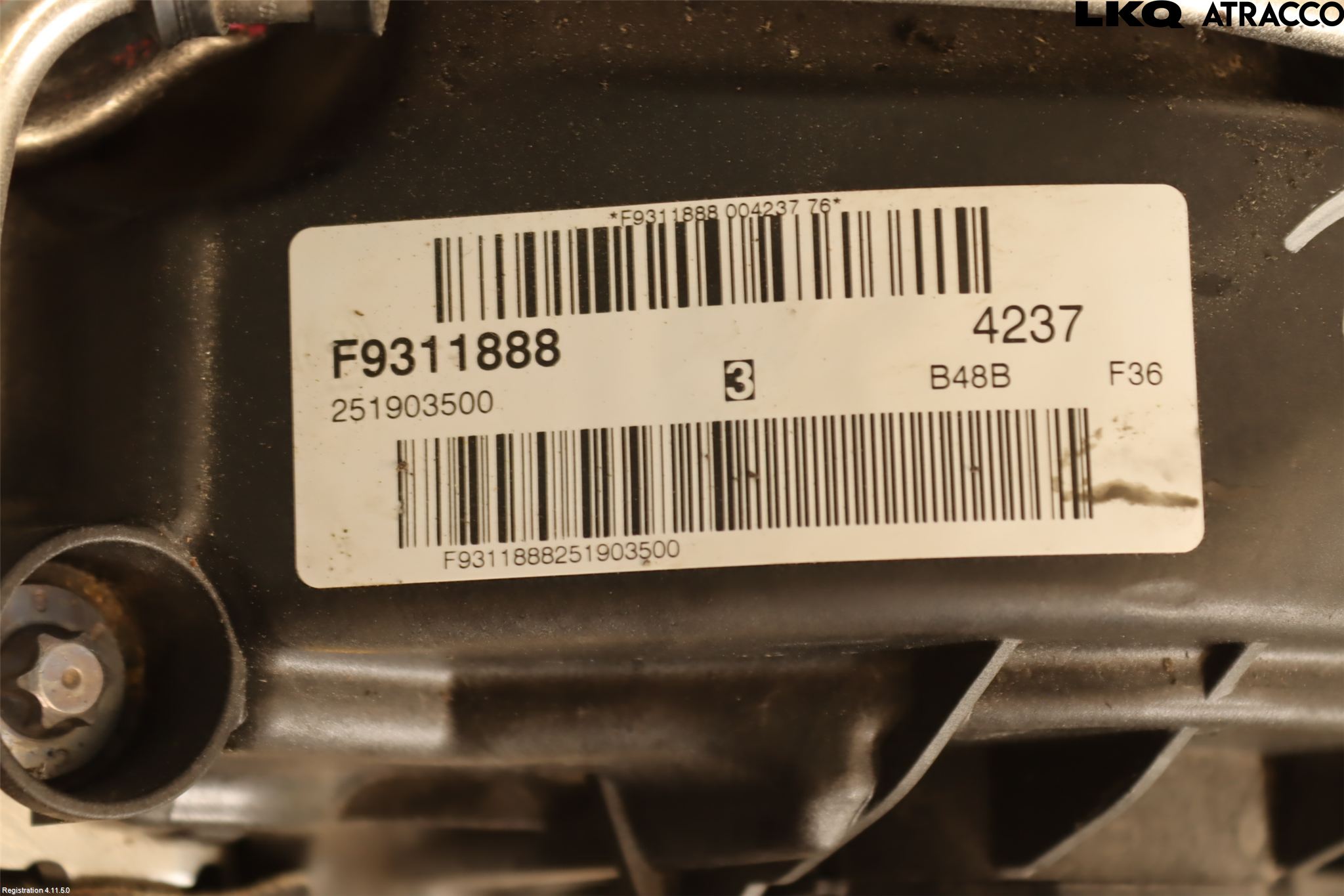 BMW 3 F30/F31/F80 12-19 Motor Bensin