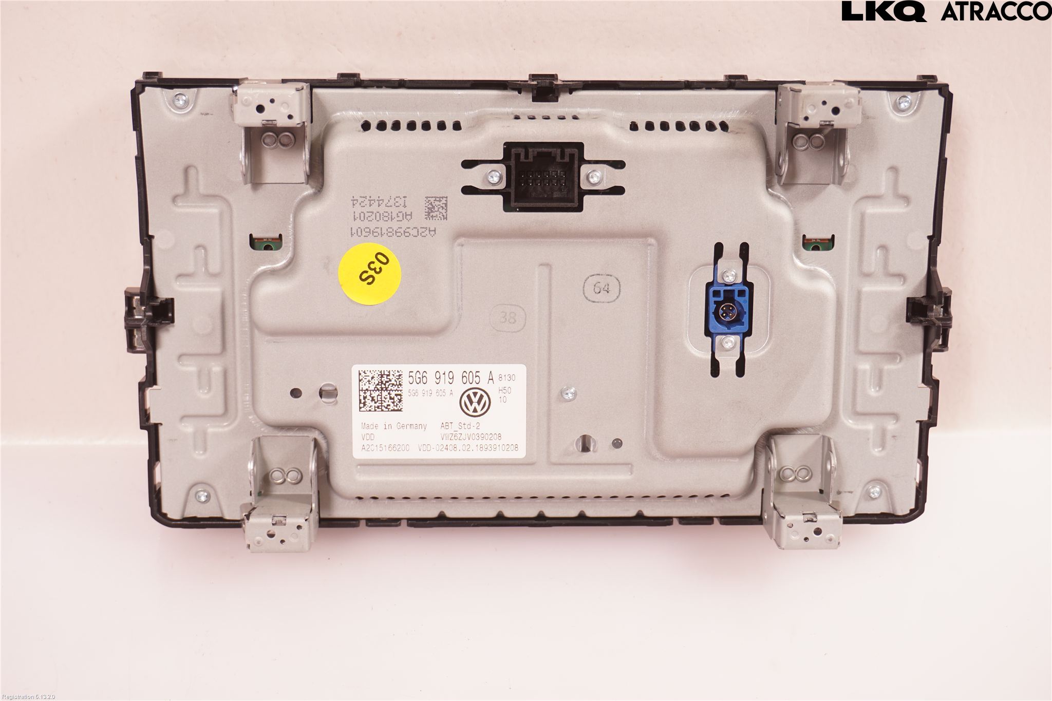 Volkswagen VW PASSAT 15-19 Multifunktionsdisplay