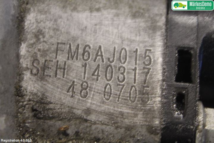 Volkswagen VW GOLF / E-GOLF VII 13-20 Gearkasse 6 Trinn