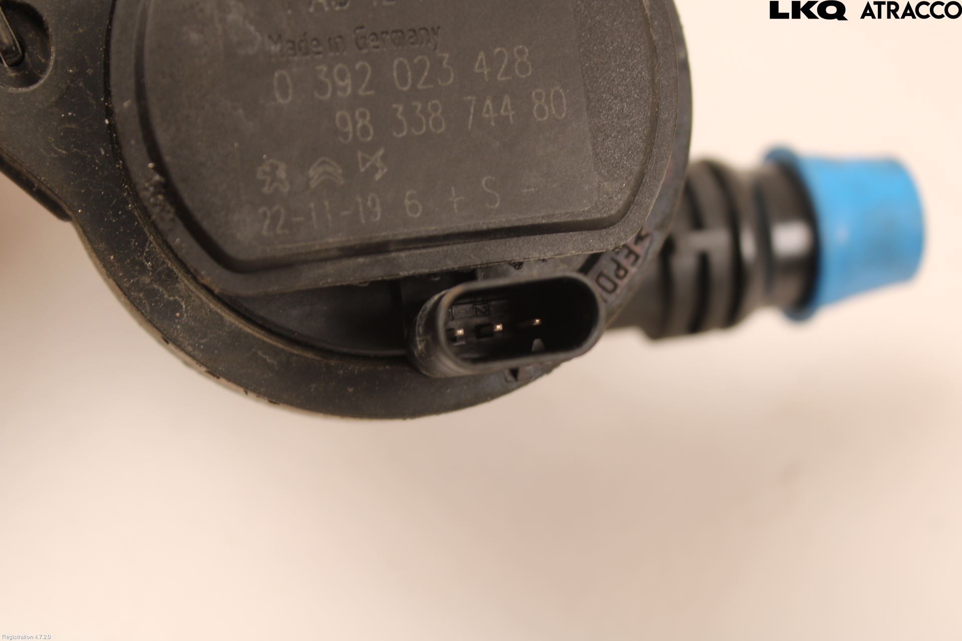 Opel CORSA F, CORSA-E 20- Varme Sirkulasjonspumpe