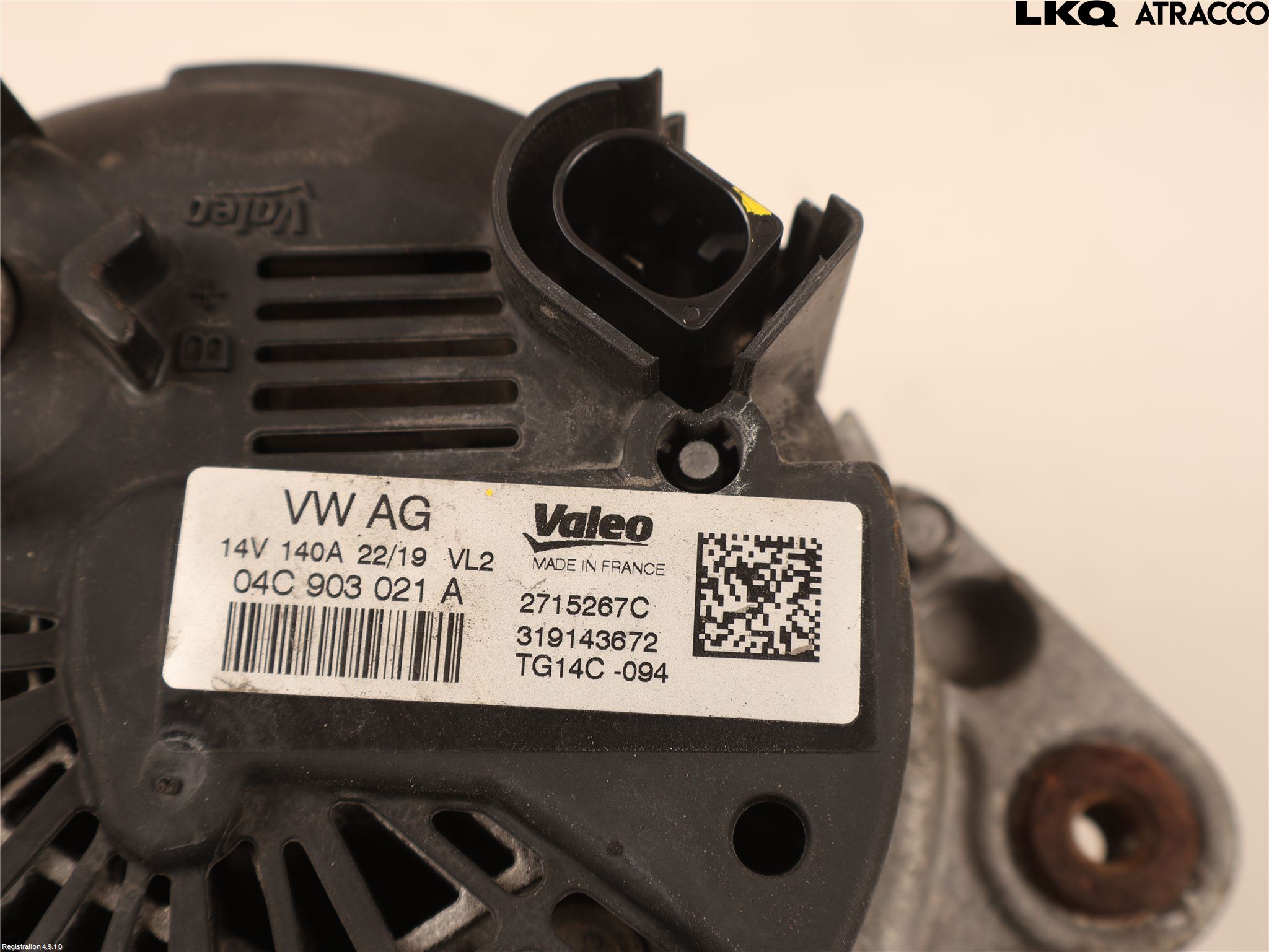 Volkswagen VW GOLF / E-GOLF VII 13-20 Dynamo