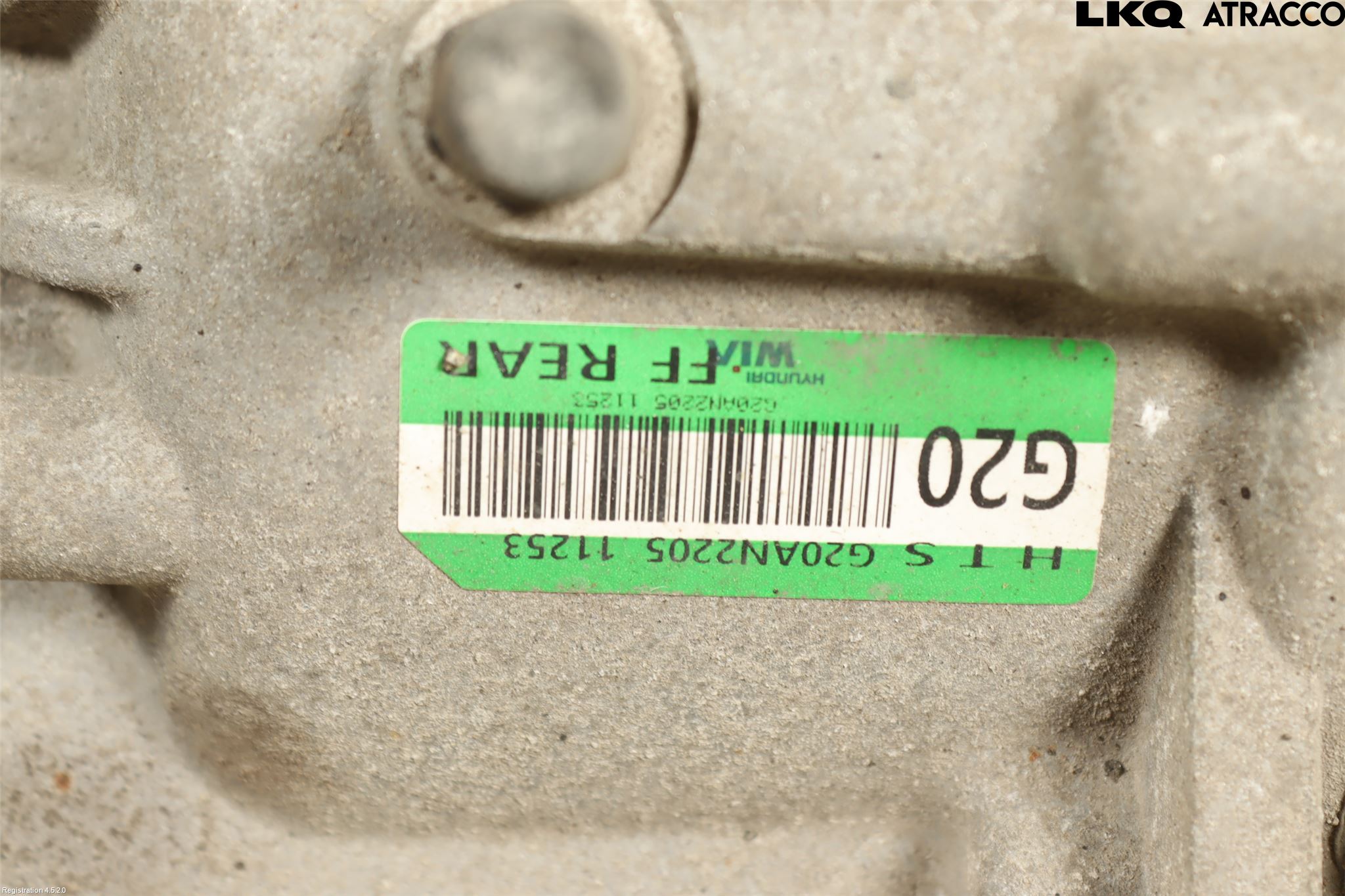 Kia SPORTAGE (NQ5) 22- Bakaksel Kardang Bak -Diff