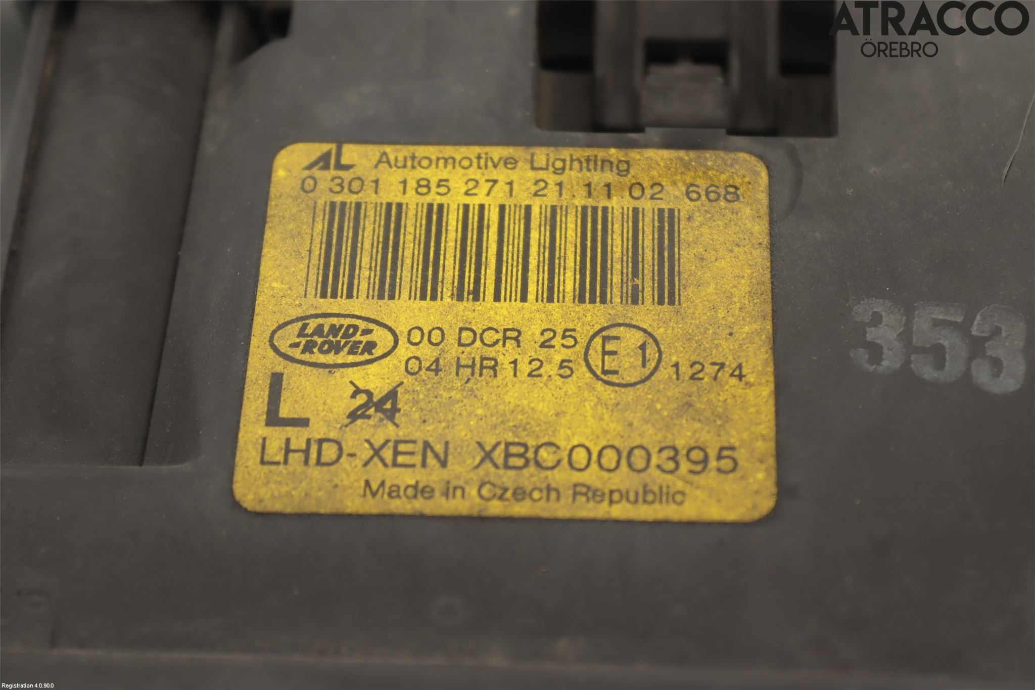 Landrover LAND ROVER RANGE ROVER L322 02-12 Frontlykt Venstre