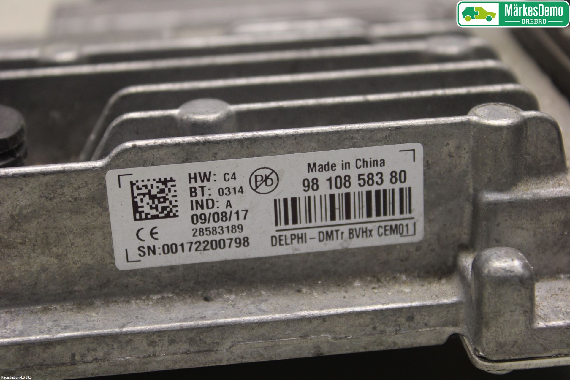 Citroen C4 II 11-18 Styreenhet Øvrig