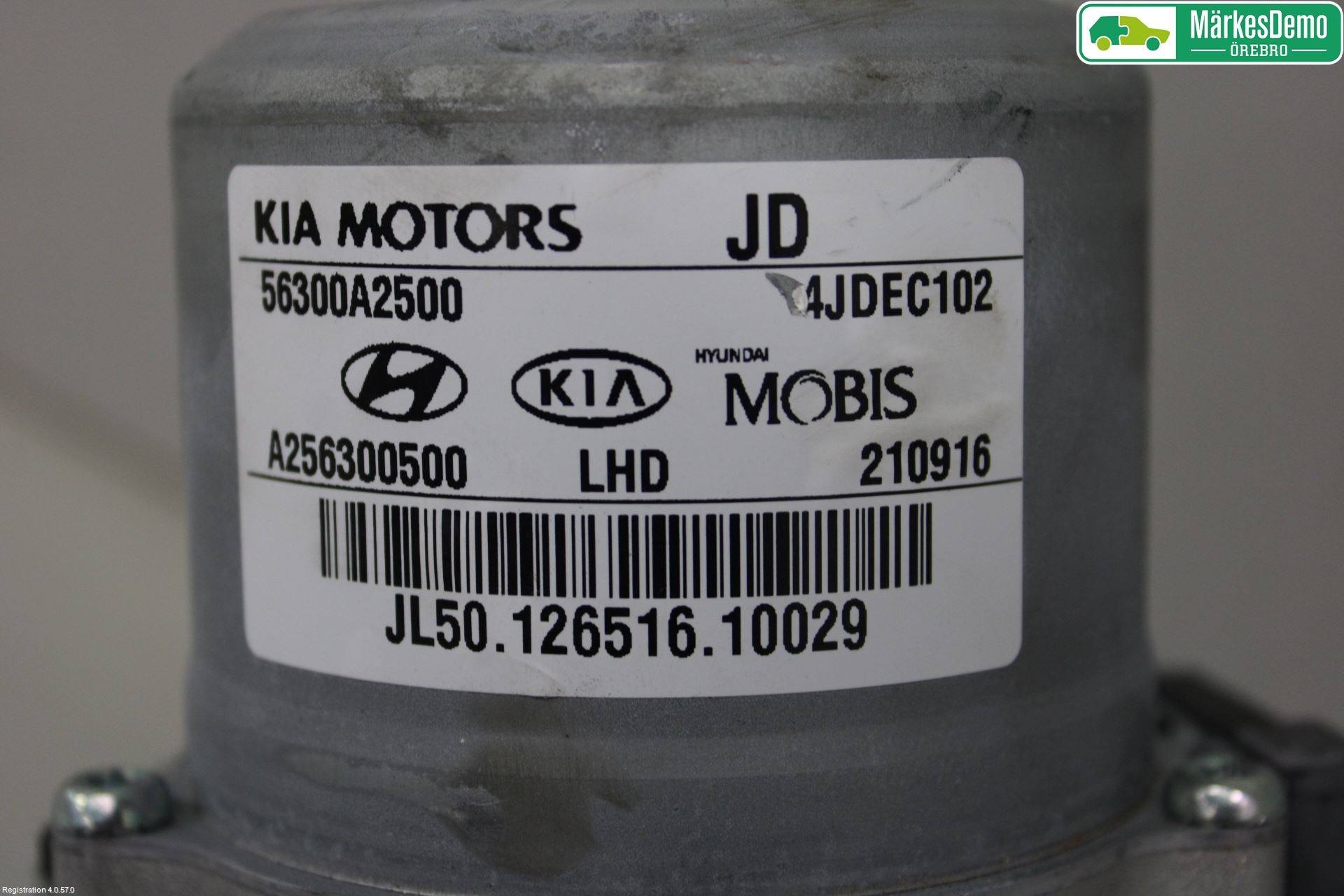 Kia CEED 12-18 Rattakselaggregat Innebygd Servo