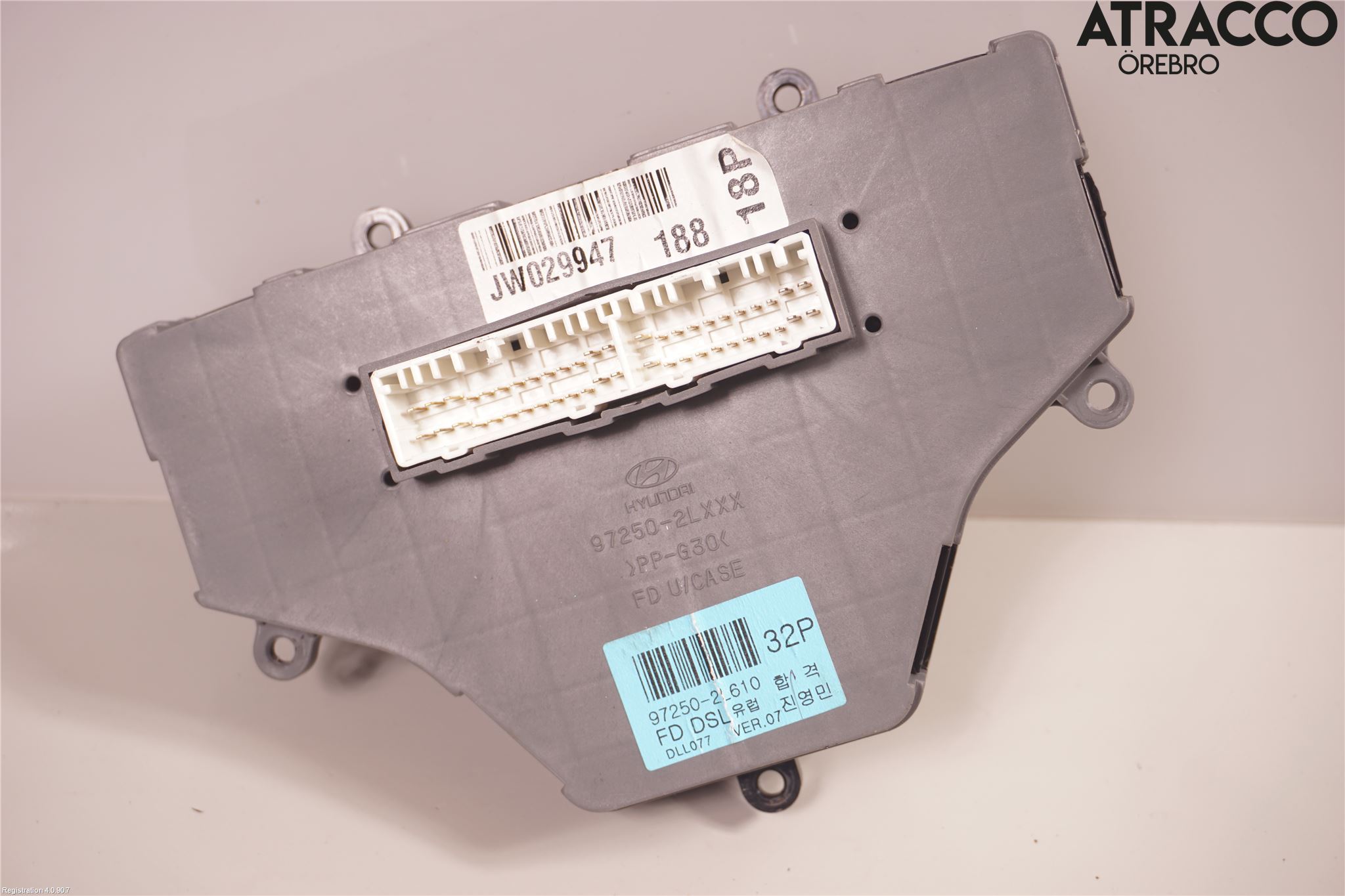 Hyundai i30 FD 07-12 Varme Ac Betjening-Display