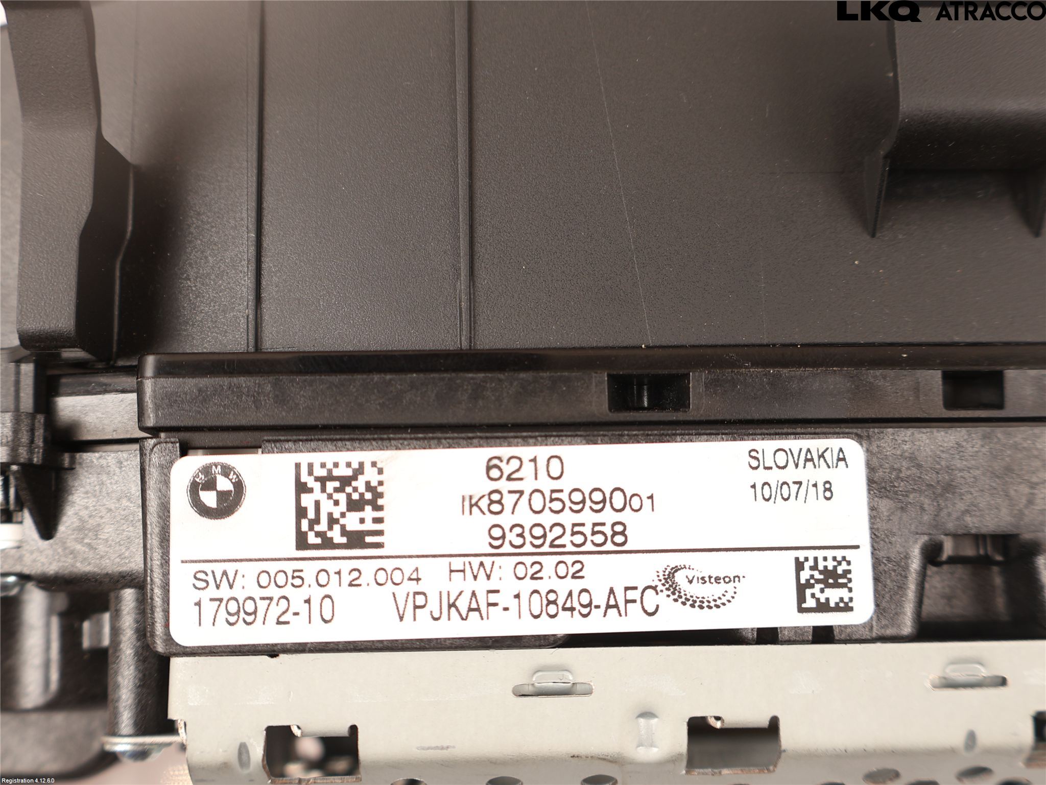 BMW 5 G30/G31/F90 17-23 Instr Kombinert