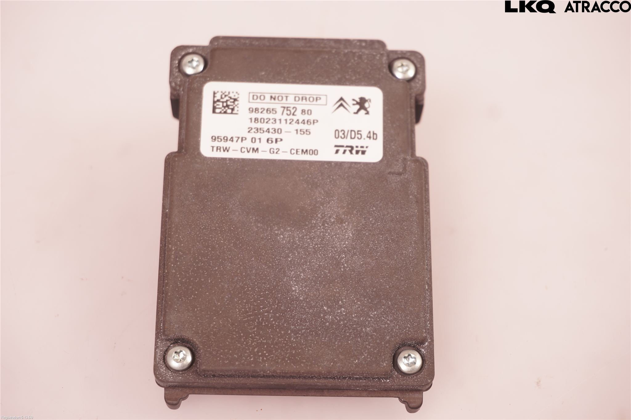 Citroen COTROEN C3 17-24 Sensor Kollisjonsbeskyttelse