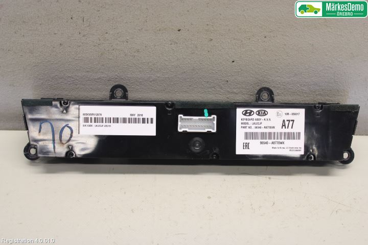 Kia OPTIMA 16-20 Stereo Radio Med Cd