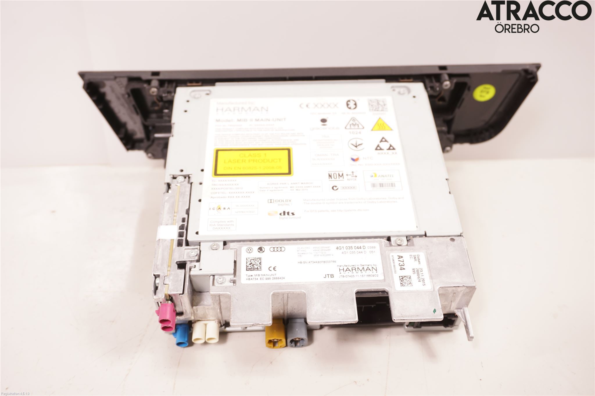 Audi A7/S7 4G 11-17 Stereo Radio Med Cd