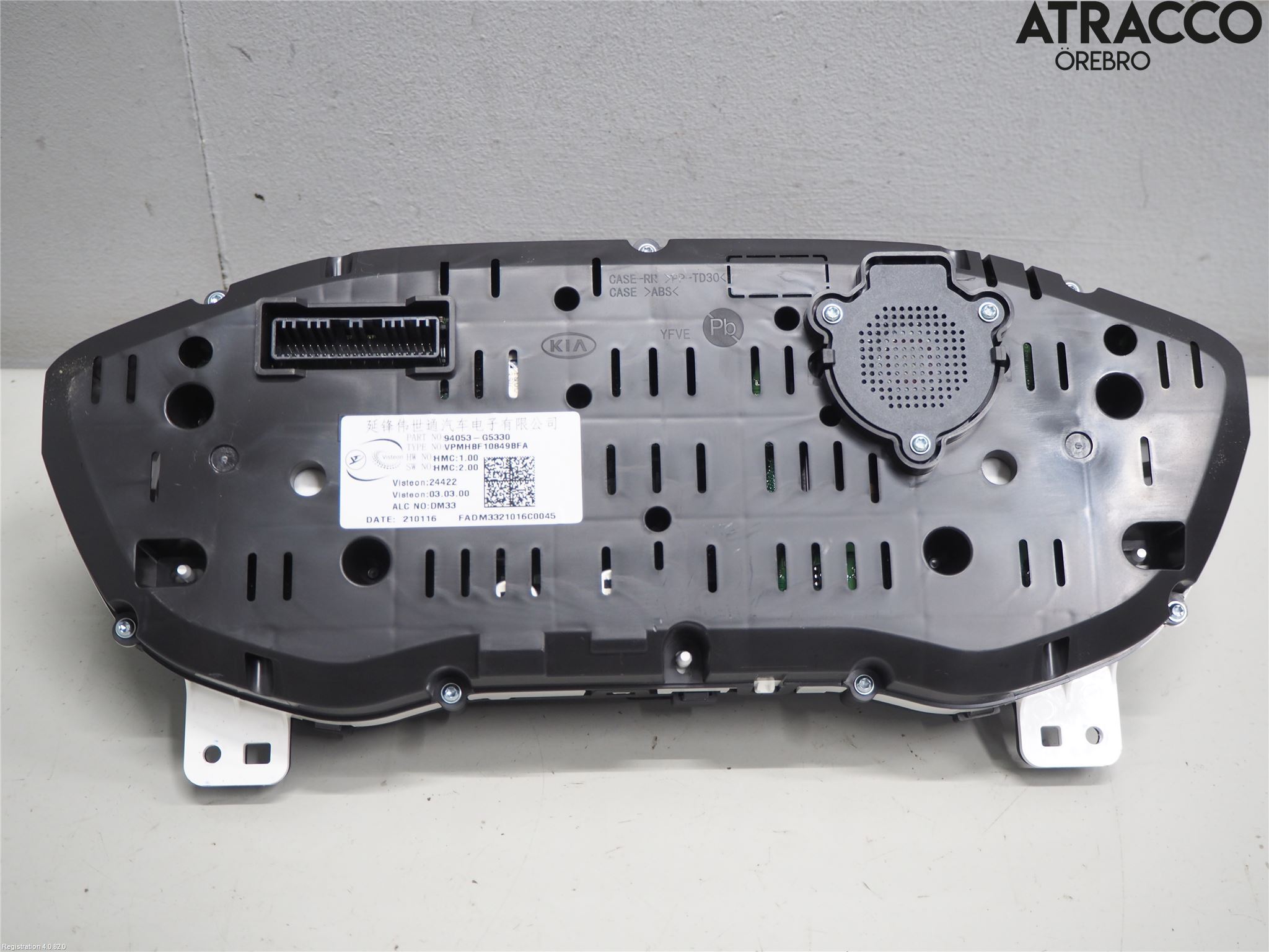 Kia NIRO (DE) 17-22 Instr Kombinert