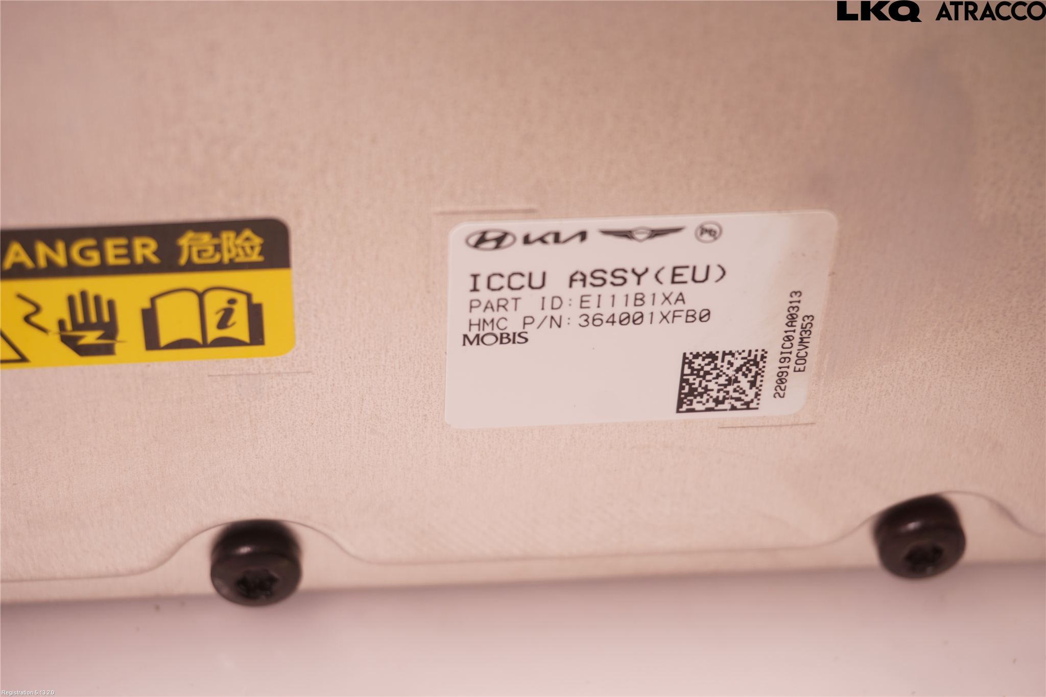 Kia EV6 (CV) 22- Batterilader Hybrid
