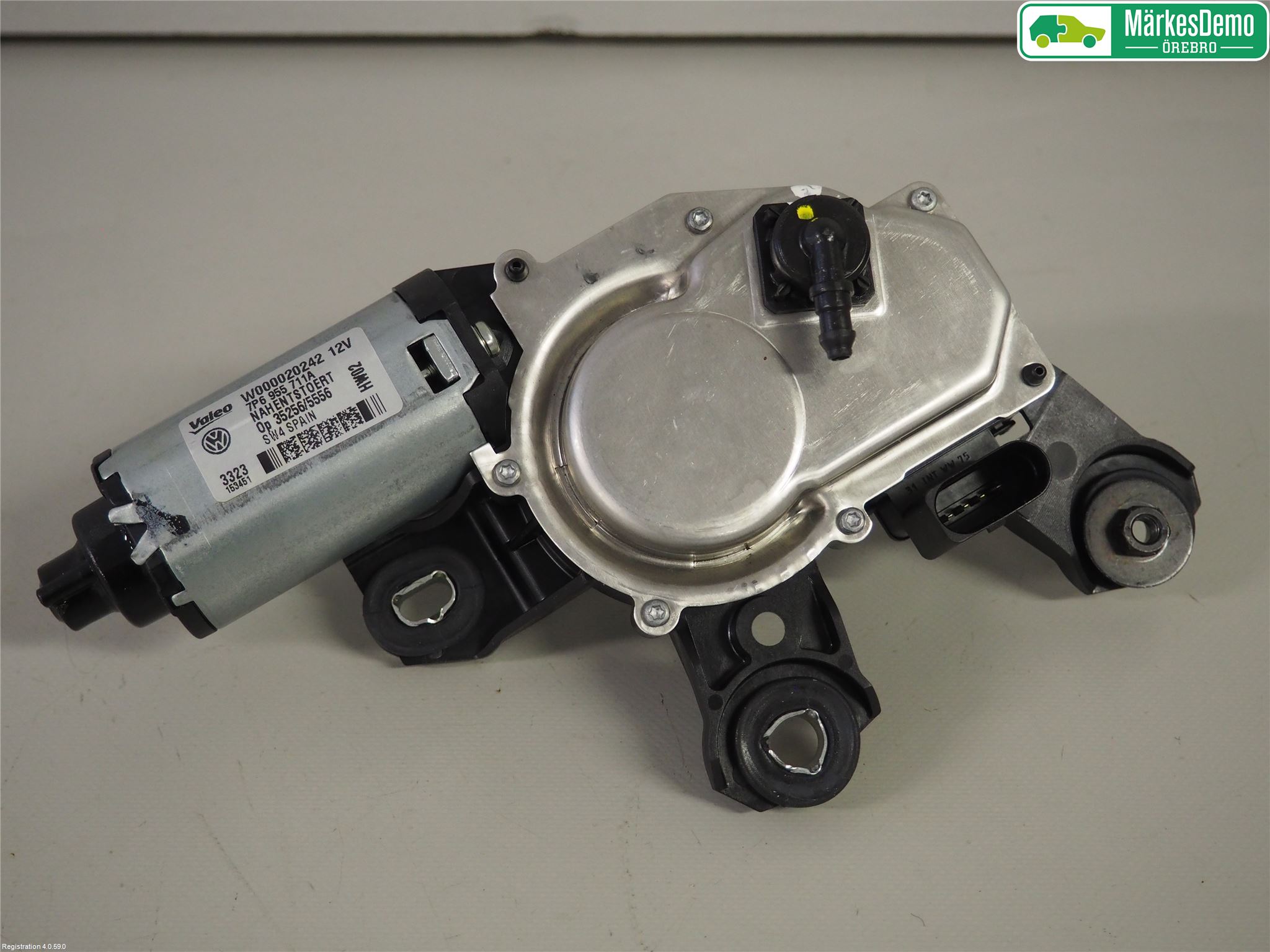 Volkswagen VW TOUAREG 7P 11-18 Viskermotor Bakluke