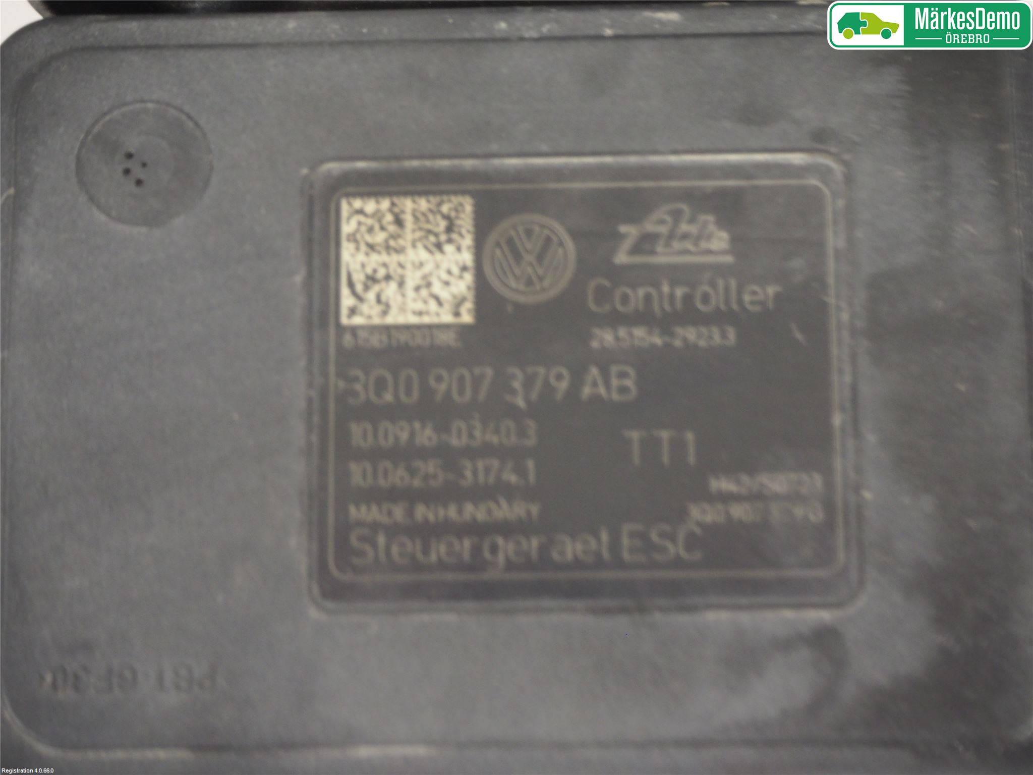 Volkswagen VW GOLF / E-GOLF VII 13-20 Abs Hydraulikkaggregat