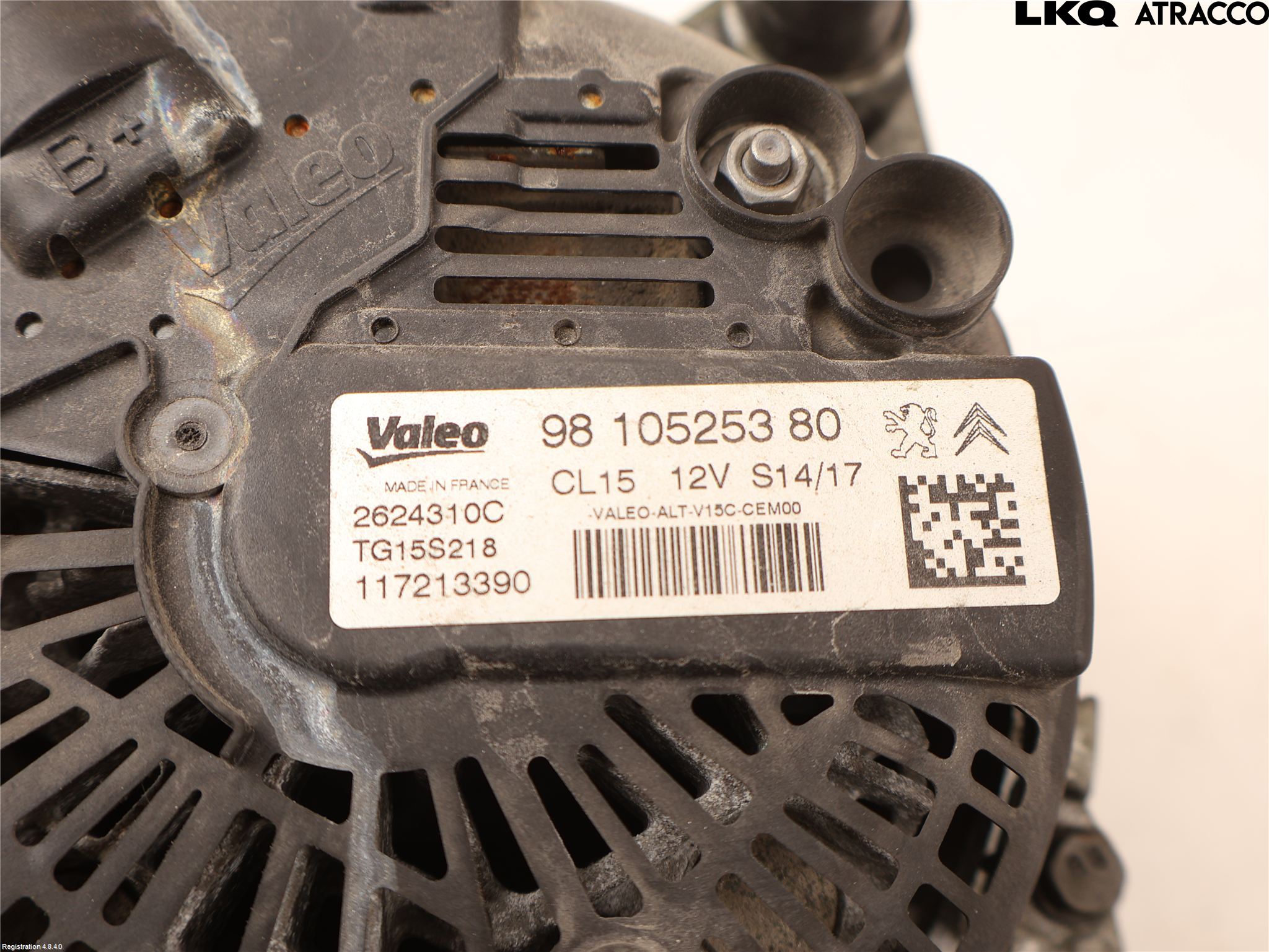 Citroen BERLINGO 08-18 Dynamo