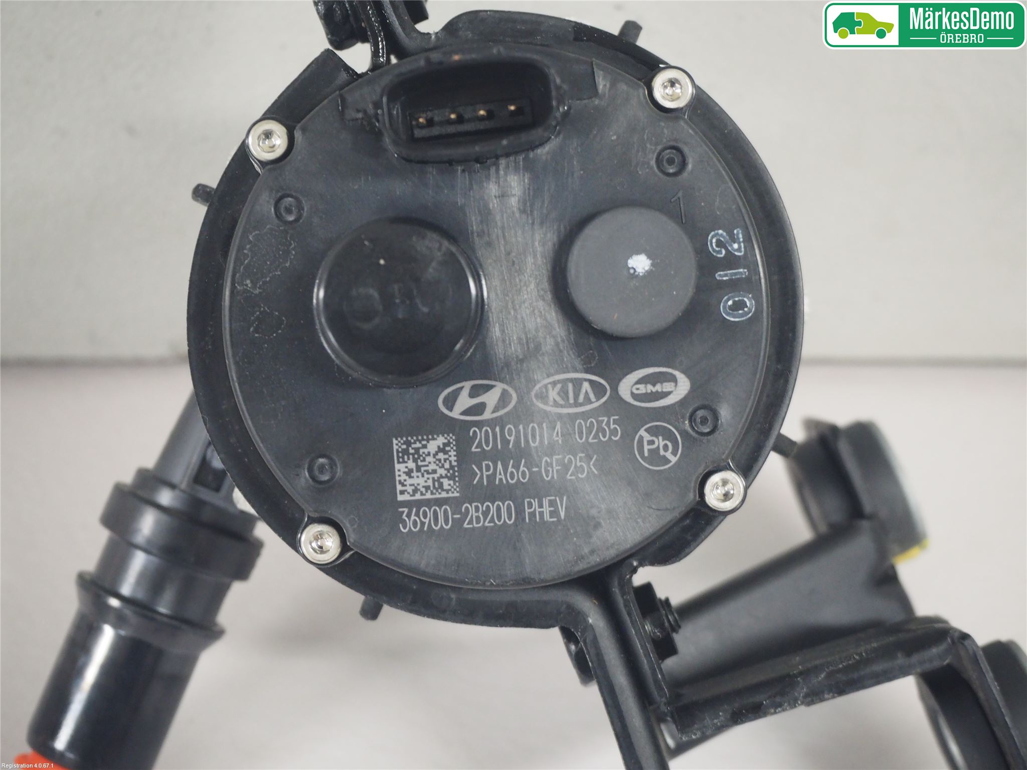 Kia NIRO (DE) 17-22 Varme Sirkulasjonspumpe
